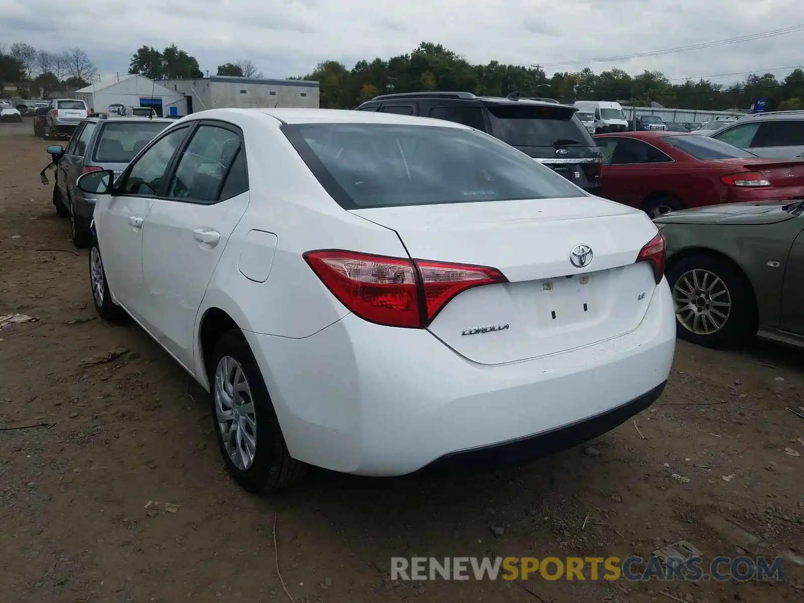 3 Photograph of a damaged car 5YFBURHE6KP939308 TOYOTA COROLLA 2019