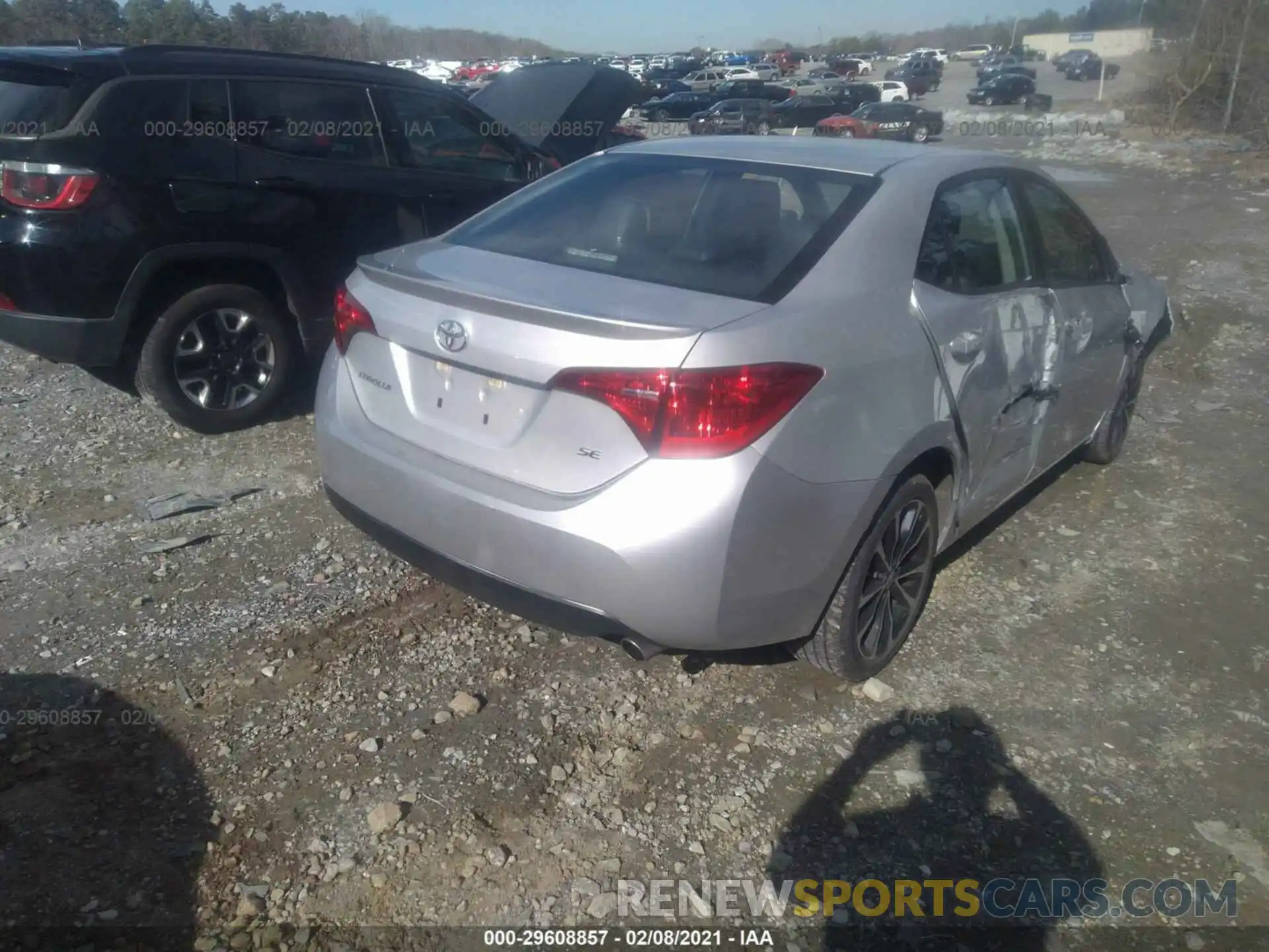 4 Photograph of a damaged car 5YFBURHE6KP939681 TOYOTA COROLLA 2019