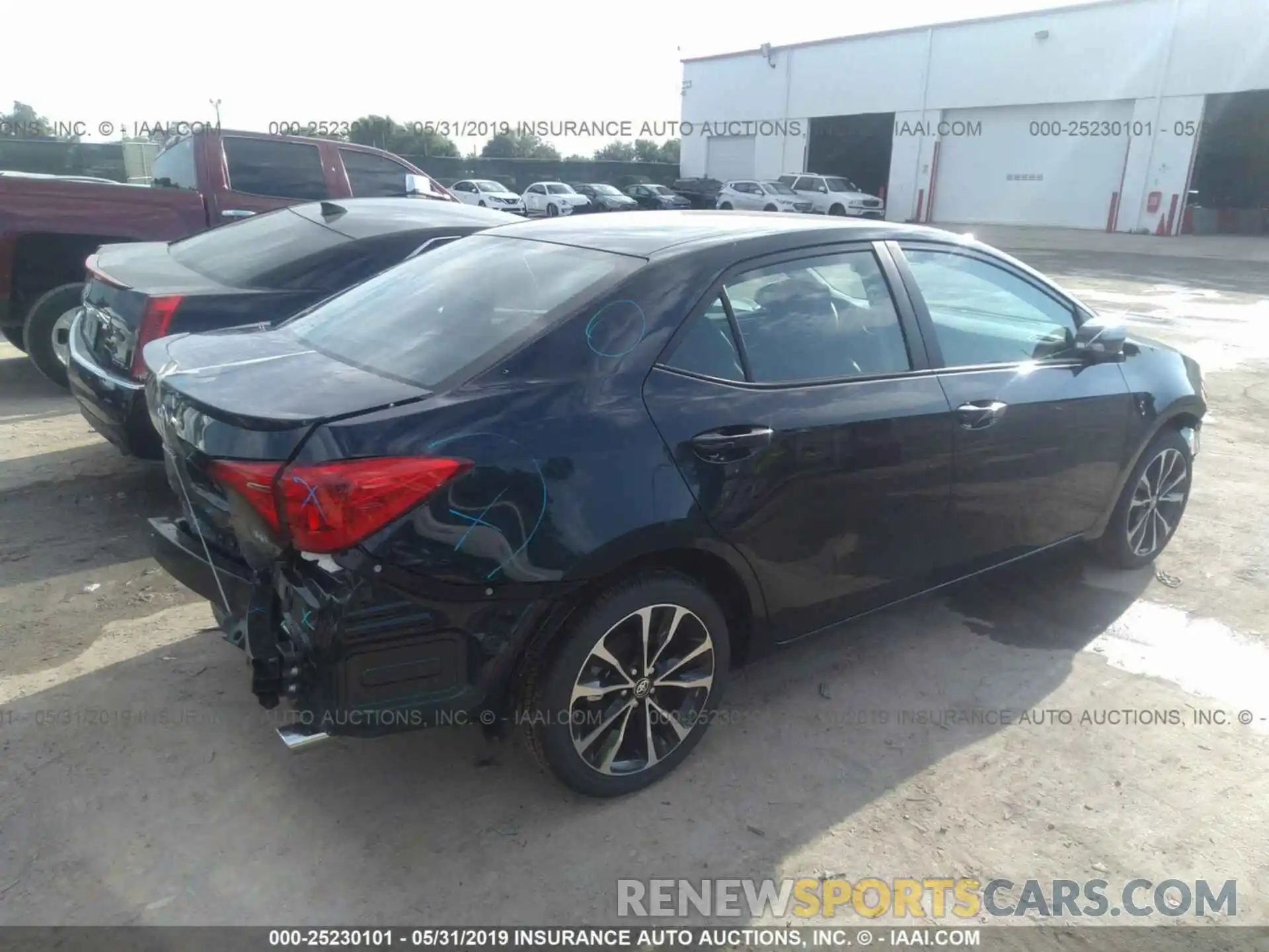 4 Photograph of a damaged car 5YFBURHE6KP939759 TOYOTA COROLLA 2019