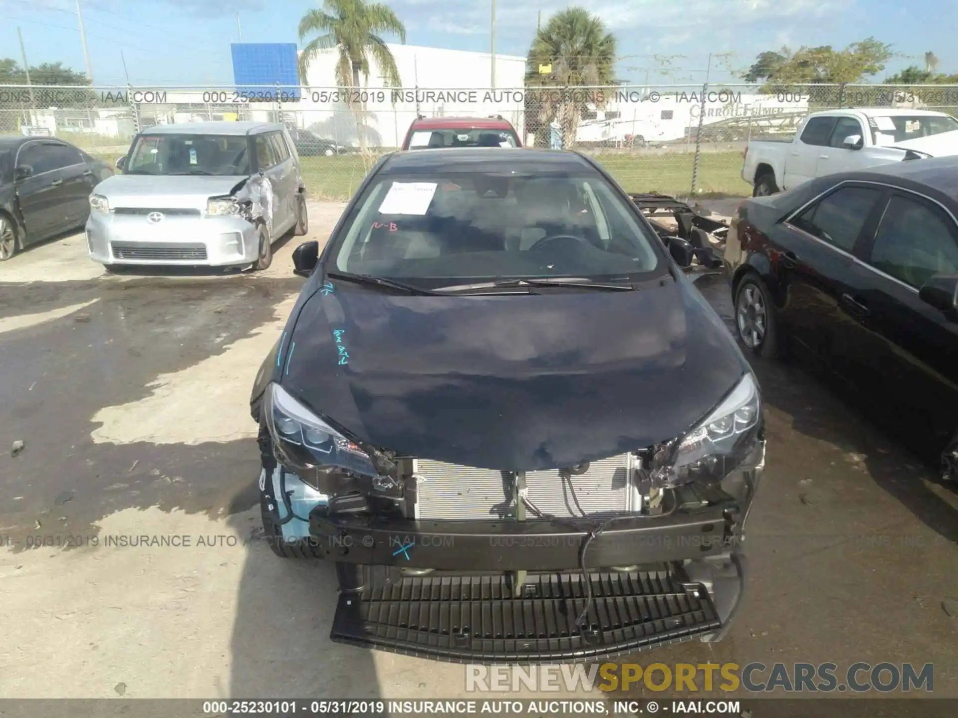 6 Photograph of a damaged car 5YFBURHE6KP939759 TOYOTA COROLLA 2019