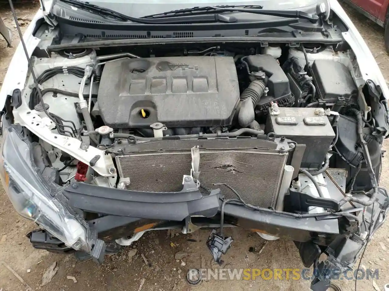 7 Photograph of a damaged car 5YFBURHE6KP940281 TOYOTA COROLLA 2019