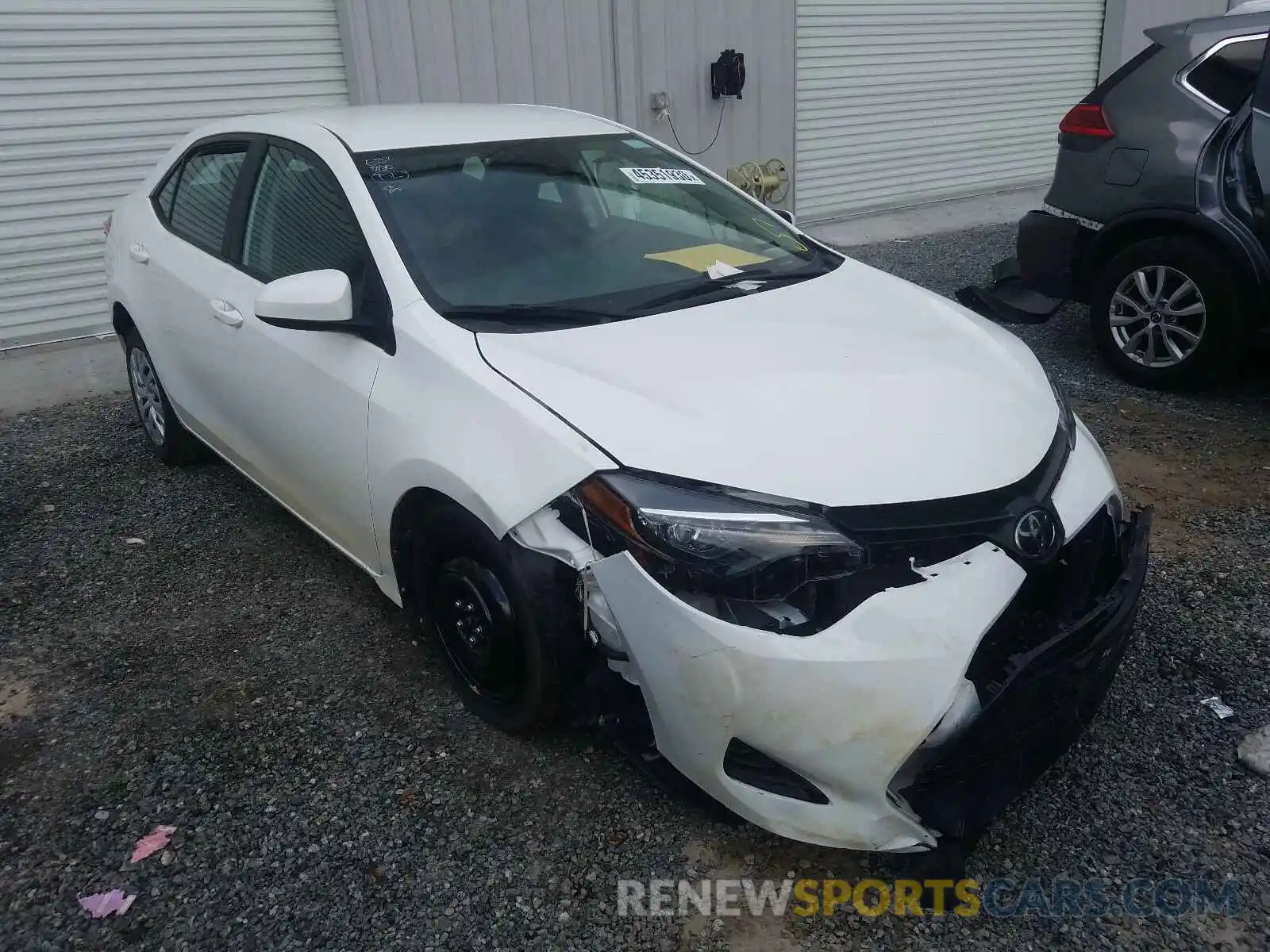 1 Photograph of a damaged car 5YFBURHE6KP940314 TOYOTA COROLLA 2019