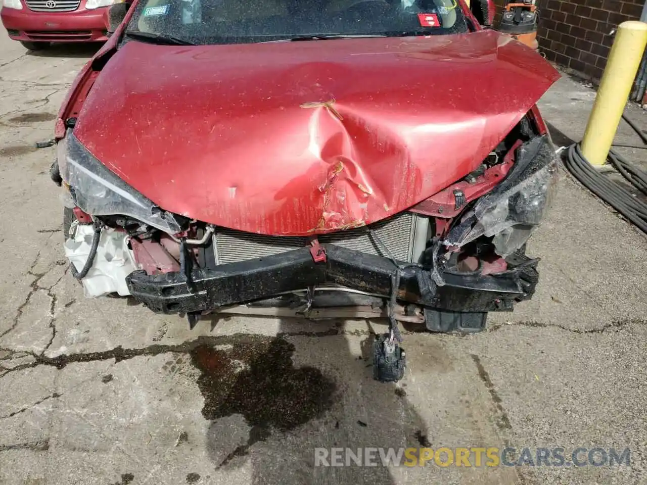 9 Photograph of a damaged car 5YFBURHE6KP940376 TOYOTA COROLLA 2019