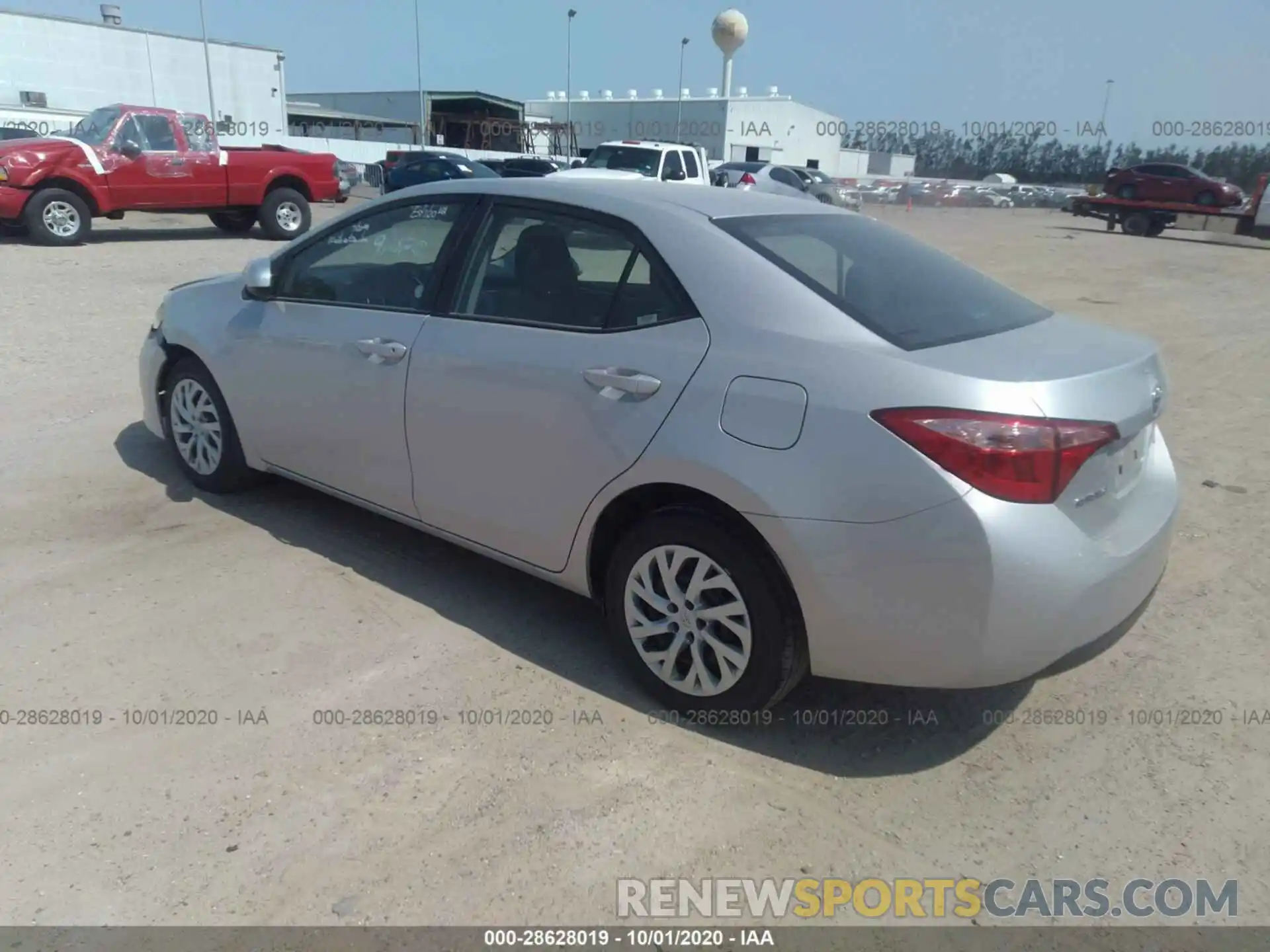 3 Photograph of a damaged car 5YFBURHE6KP940426 TOYOTA COROLLA 2019