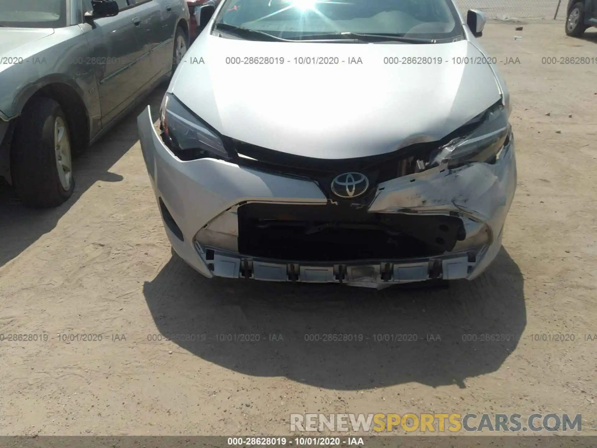 6 Photograph of a damaged car 5YFBURHE6KP940426 TOYOTA COROLLA 2019