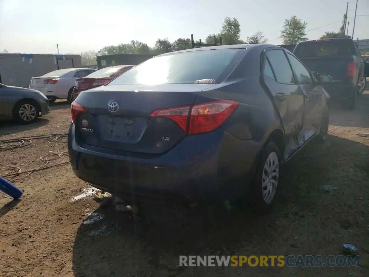 4 Photograph of a damaged car 5YFBURHE6KP940703 TOYOTA COROLLA 2019