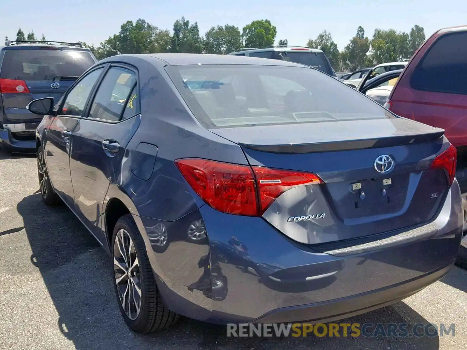 3 Photograph of a damaged car 5YFBURHE6KP941480 TOYOTA COROLLA 2019