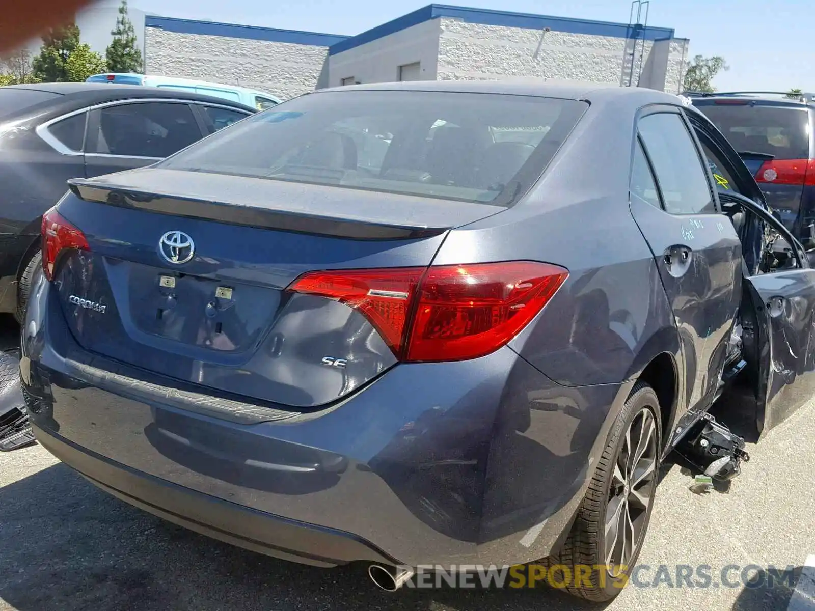 4 Photograph of a damaged car 5YFBURHE6KP941480 TOYOTA COROLLA 2019