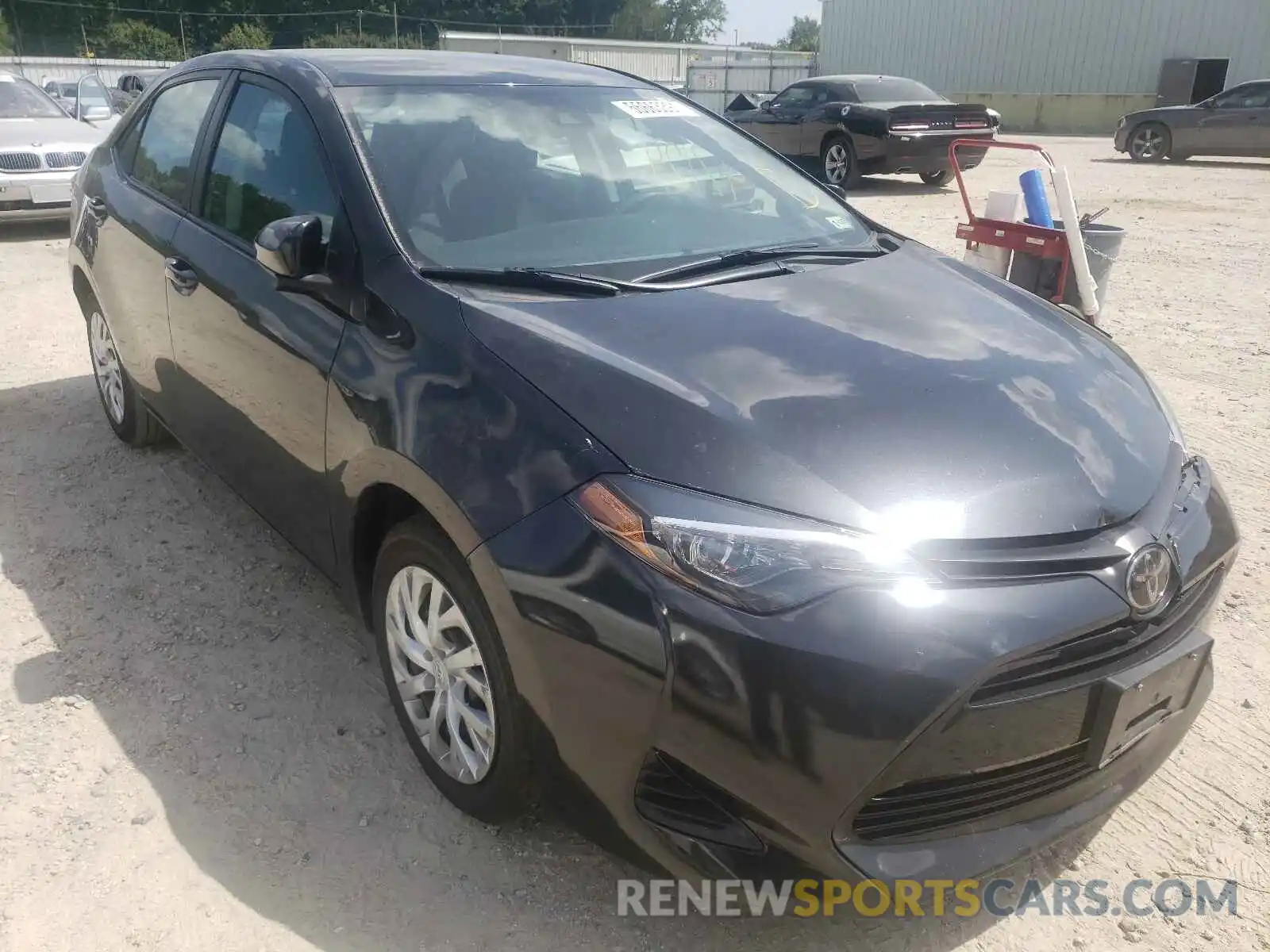 1 Photograph of a damaged car 5YFBURHE6KP941494 TOYOTA COROLLA 2019