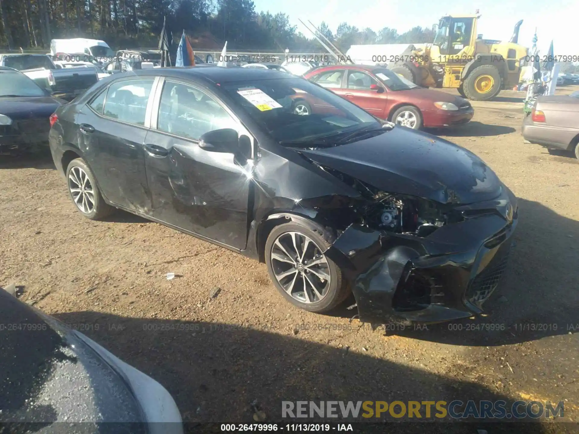 1 Photograph of a damaged car 5YFBURHE6KP941799 TOYOTA COROLLA 2019