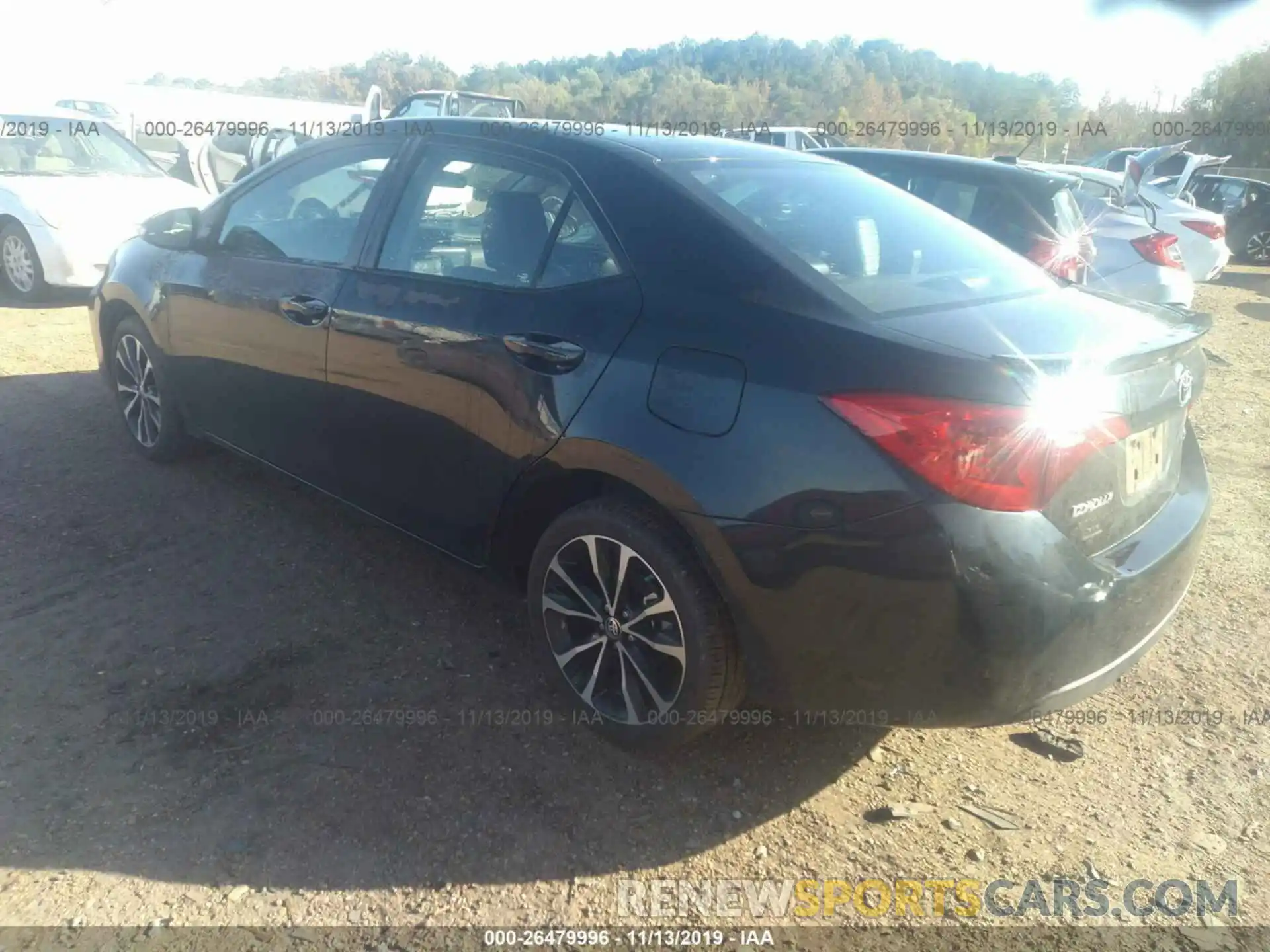 3 Photograph of a damaged car 5YFBURHE6KP941799 TOYOTA COROLLA 2019