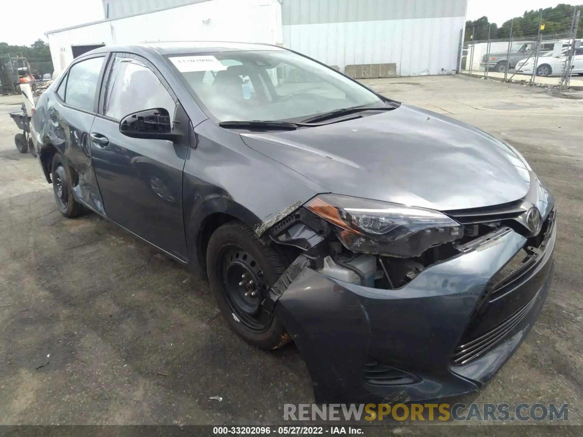 1 Photograph of a damaged car 5YFBURHE6KP942077 TOYOTA COROLLA 2019