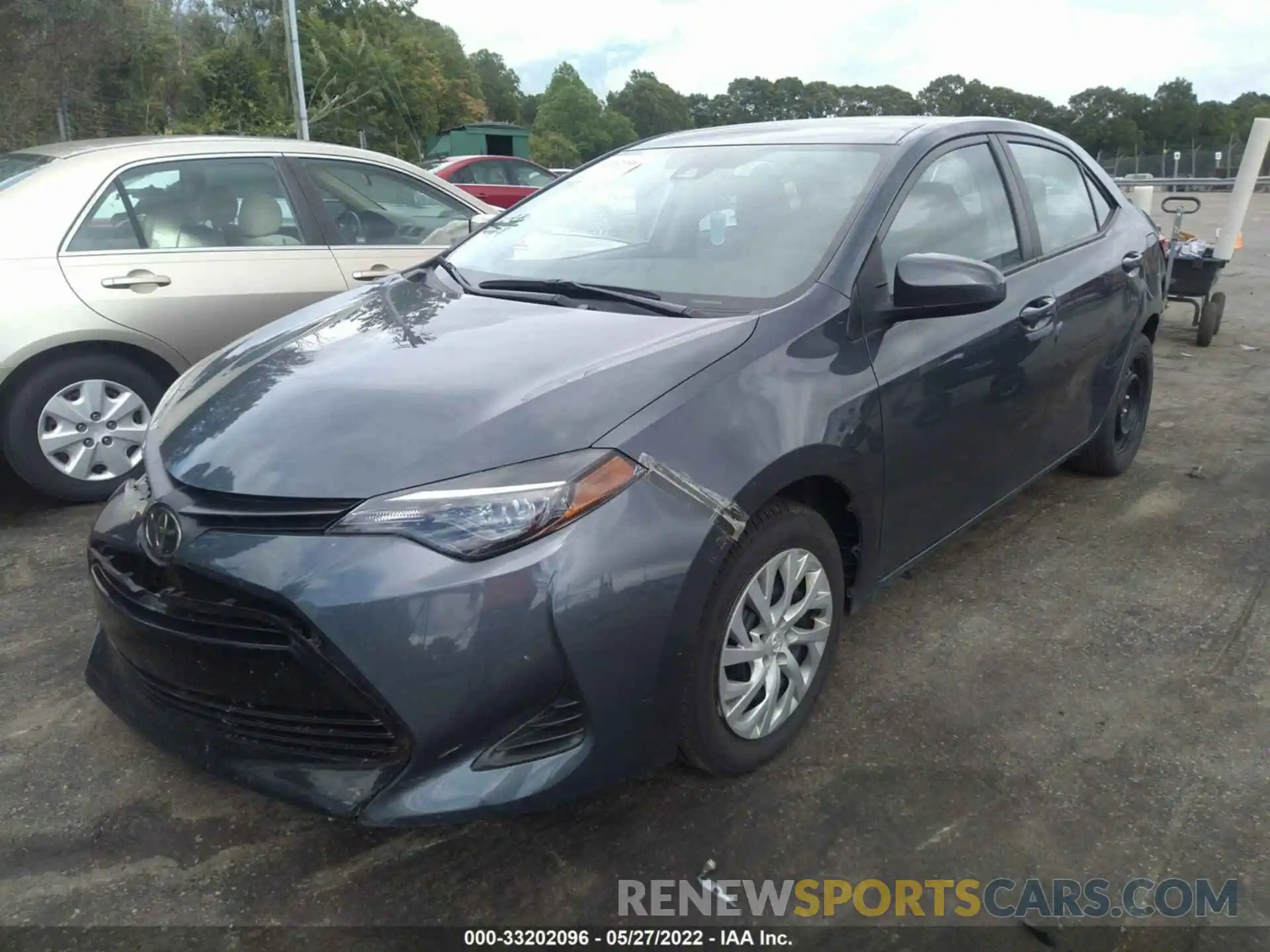 2 Photograph of a damaged car 5YFBURHE6KP942077 TOYOTA COROLLA 2019