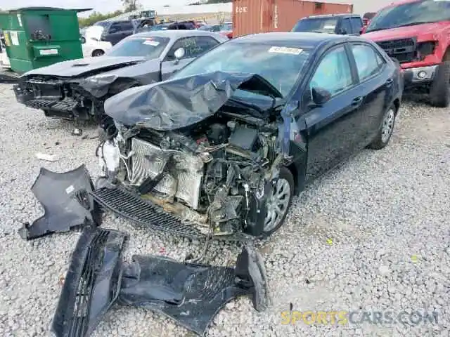 2 Photograph of a damaged car 5YFBURHE6KP942113 TOYOTA COROLLA 2019