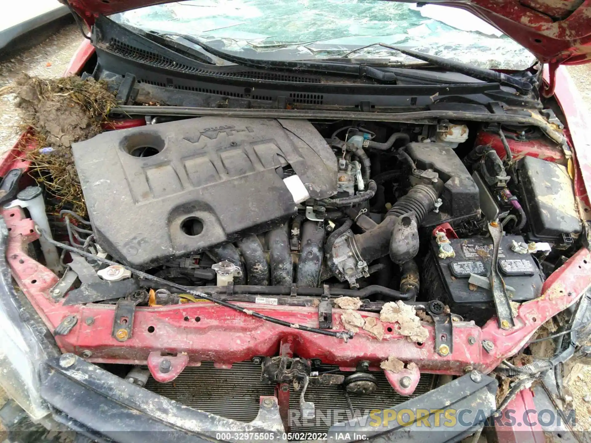 10 Photograph of a damaged car 5YFBURHE6KP942743 TOYOTA COROLLA 2019