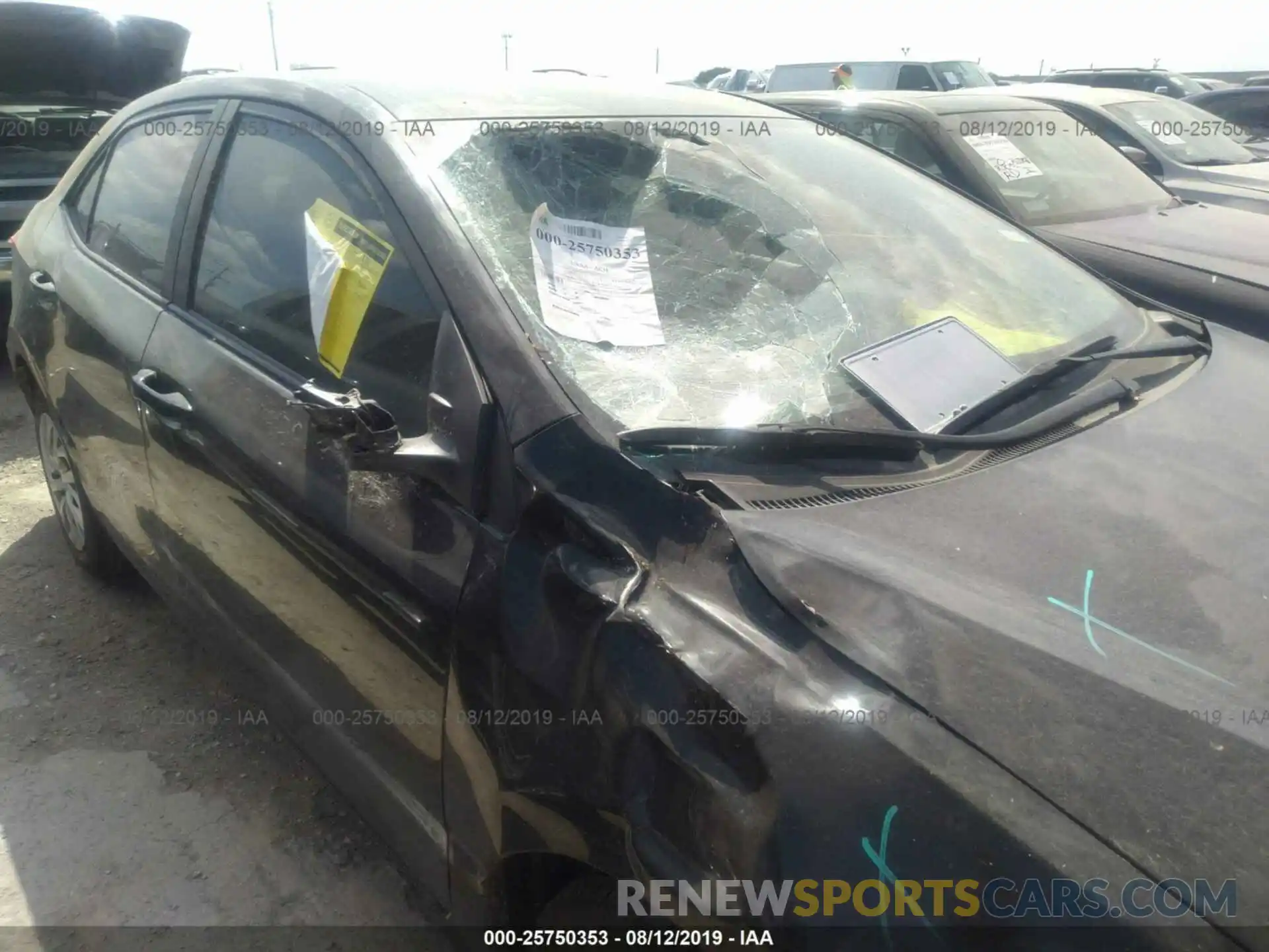 6 Photograph of a damaged car 5YFBURHE6KP942791 TOYOTA COROLLA 2019