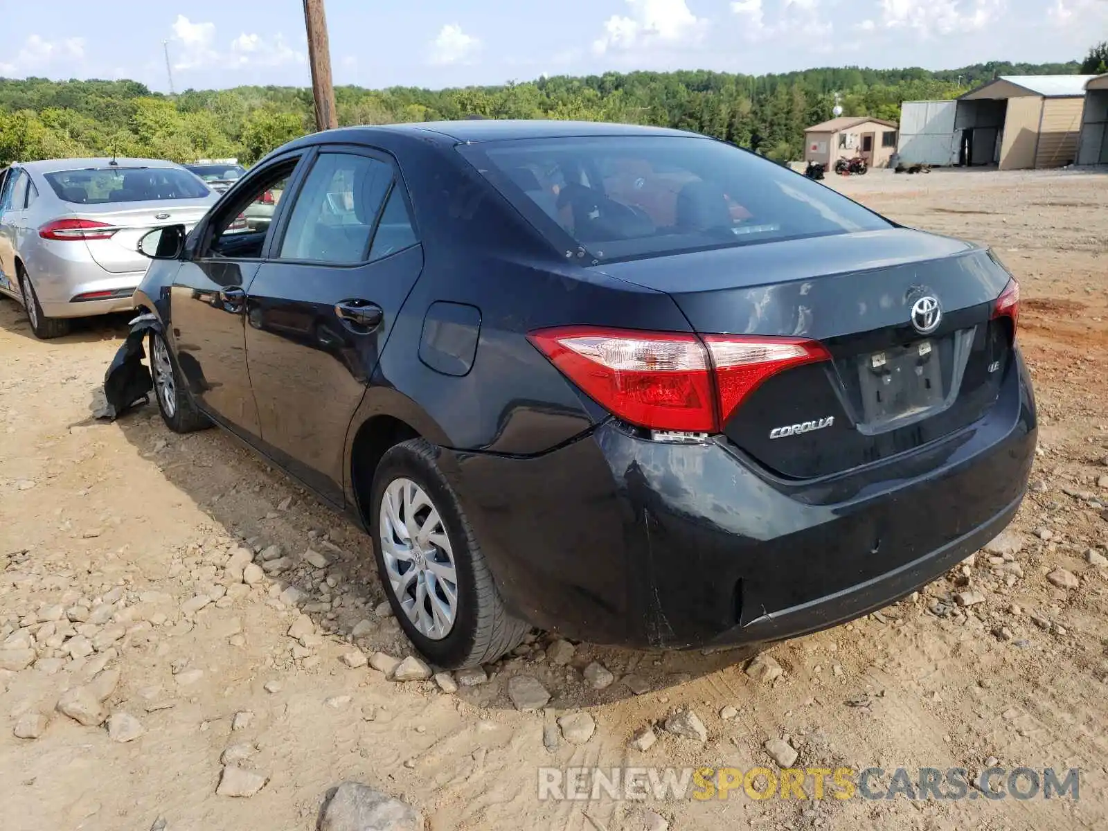 3 Photograph of a damaged car 5YFBURHE6KP942905 TOYOTA COROLLA 2019