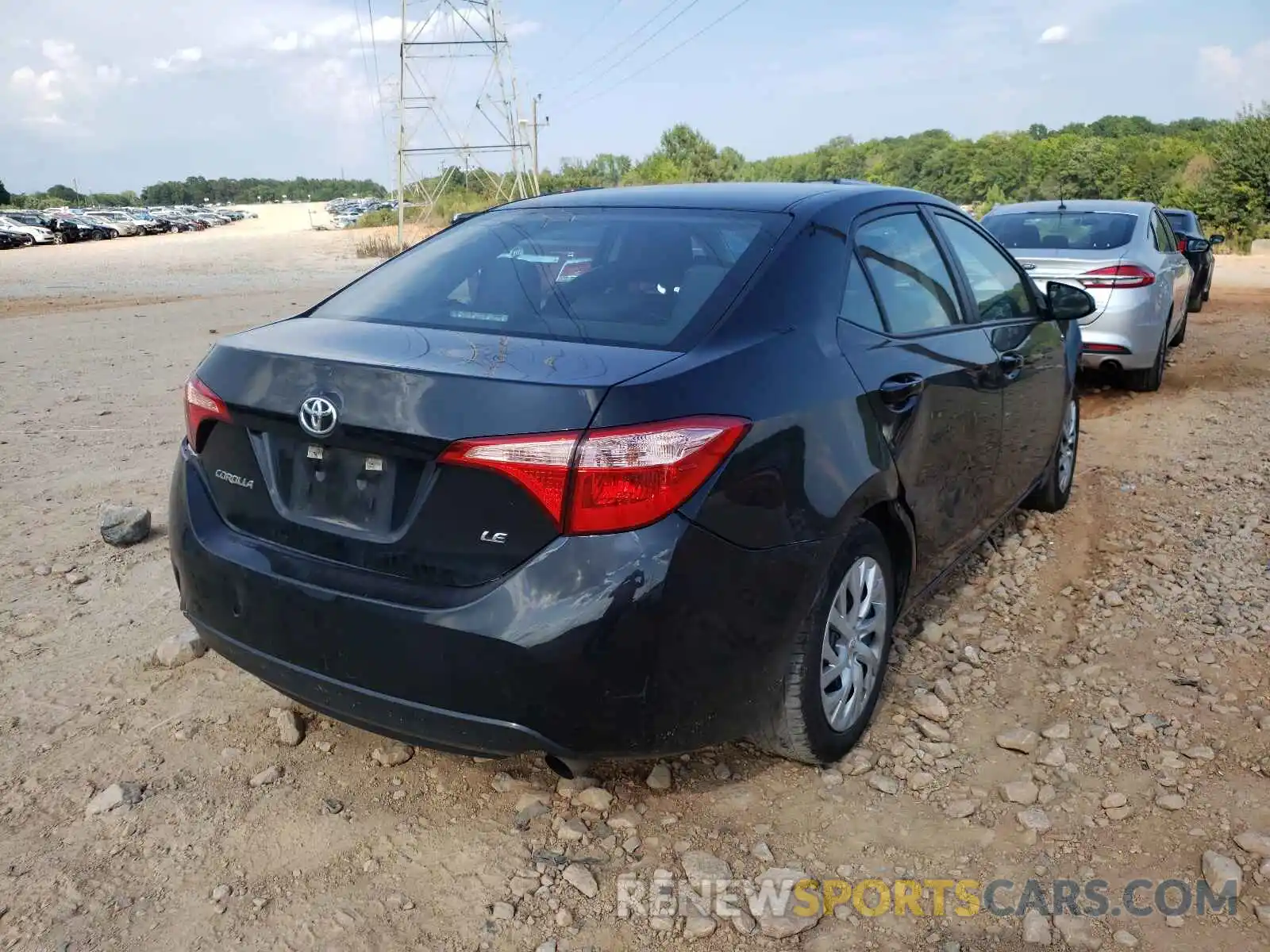 4 Photograph of a damaged car 5YFBURHE6KP942905 TOYOTA COROLLA 2019