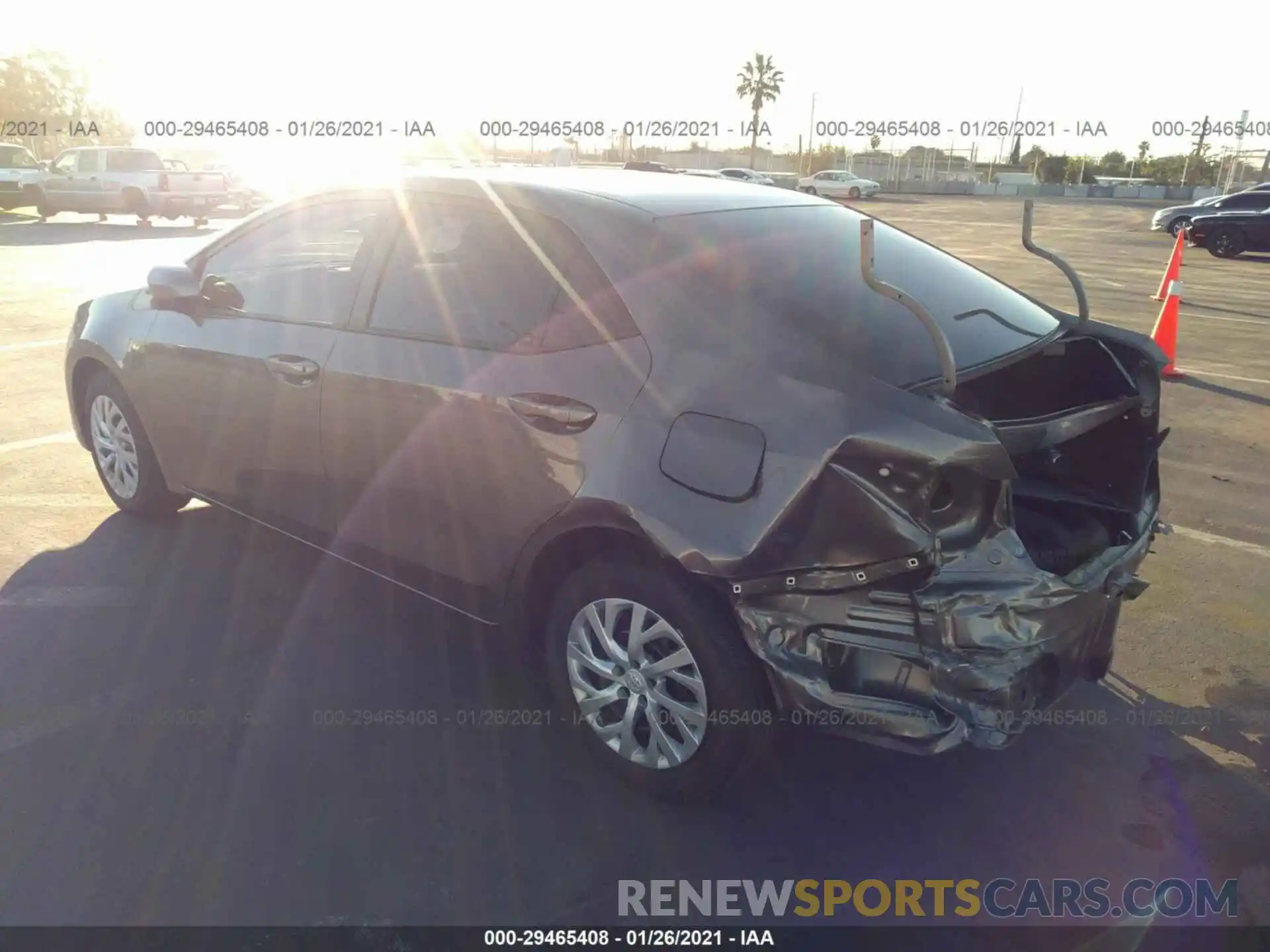 3 Photograph of a damaged car 5YFBURHE6KP943763 TOYOTA COROLLA 2019