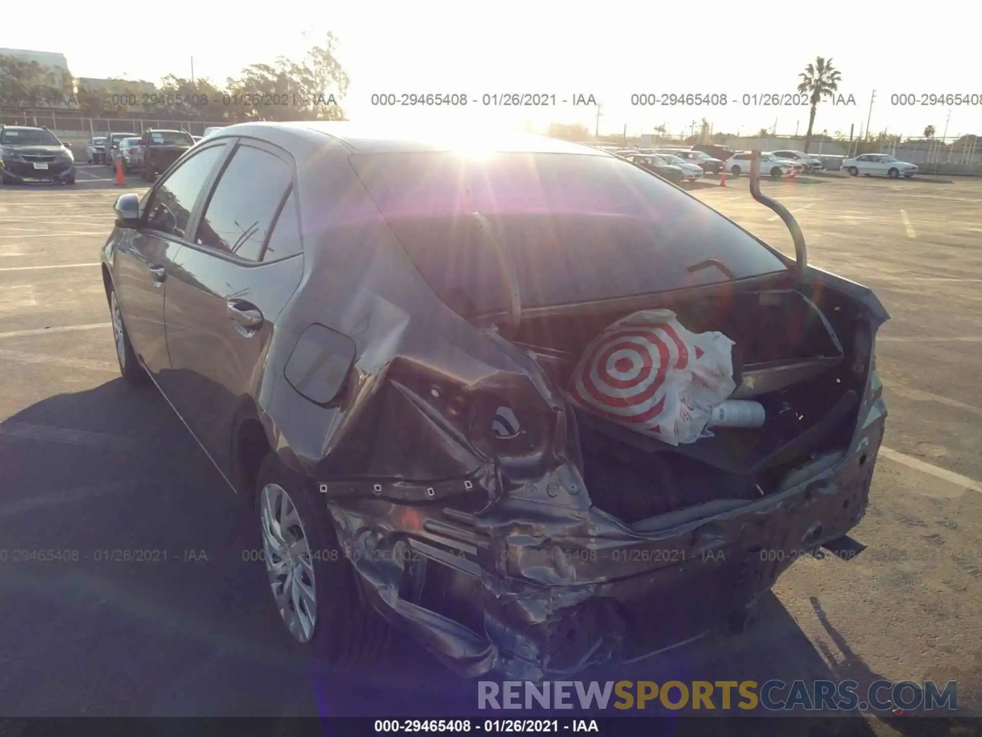 6 Photograph of a damaged car 5YFBURHE6KP943763 TOYOTA COROLLA 2019