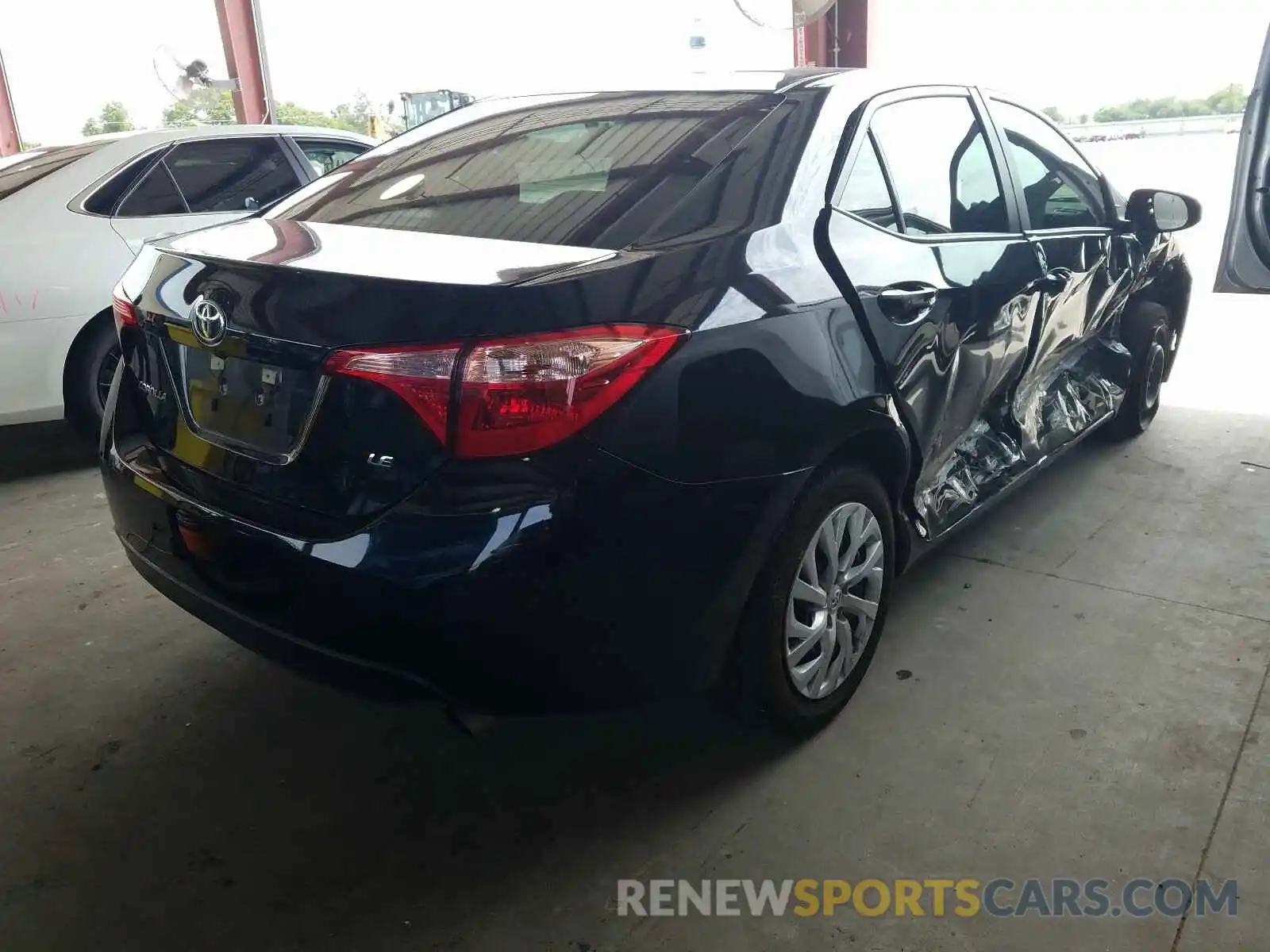 4 Photograph of a damaged car 5YFBURHE6KP944993 TOYOTA COROLLA 2019