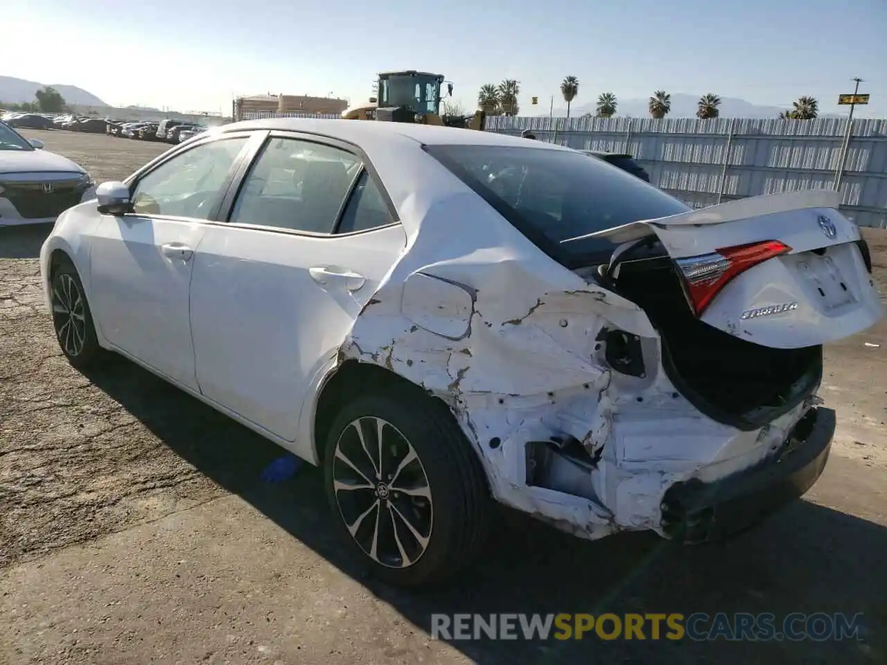 3 Photograph of a damaged car 5YFBURHE6KP945500 TOYOTA COROLLA 2019