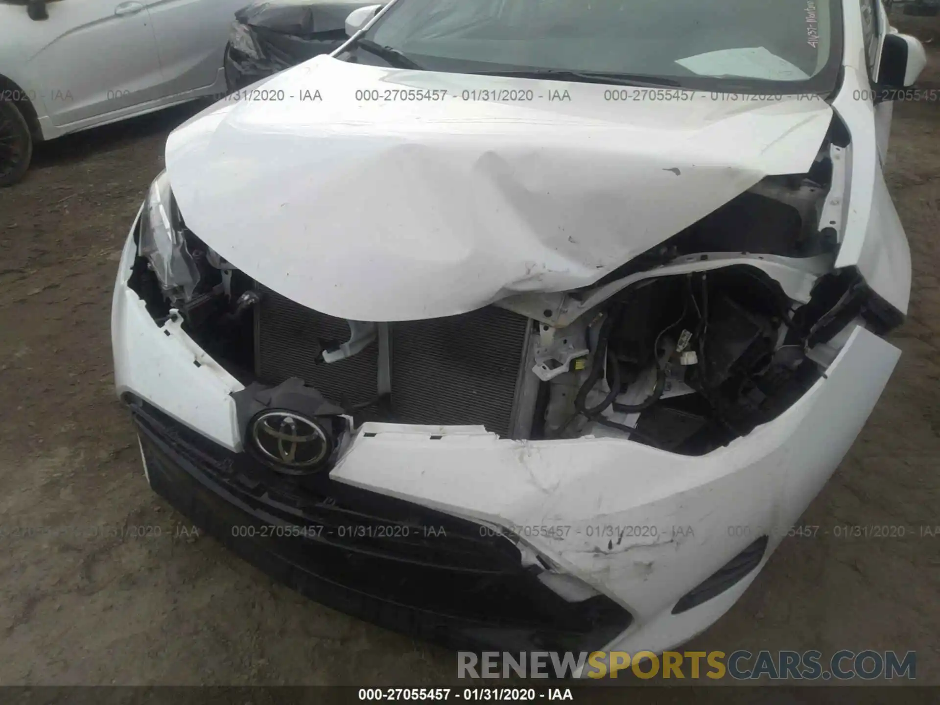 6 Photograph of a damaged car 5YFBURHE6KP945836 TOYOTA COROLLA 2019