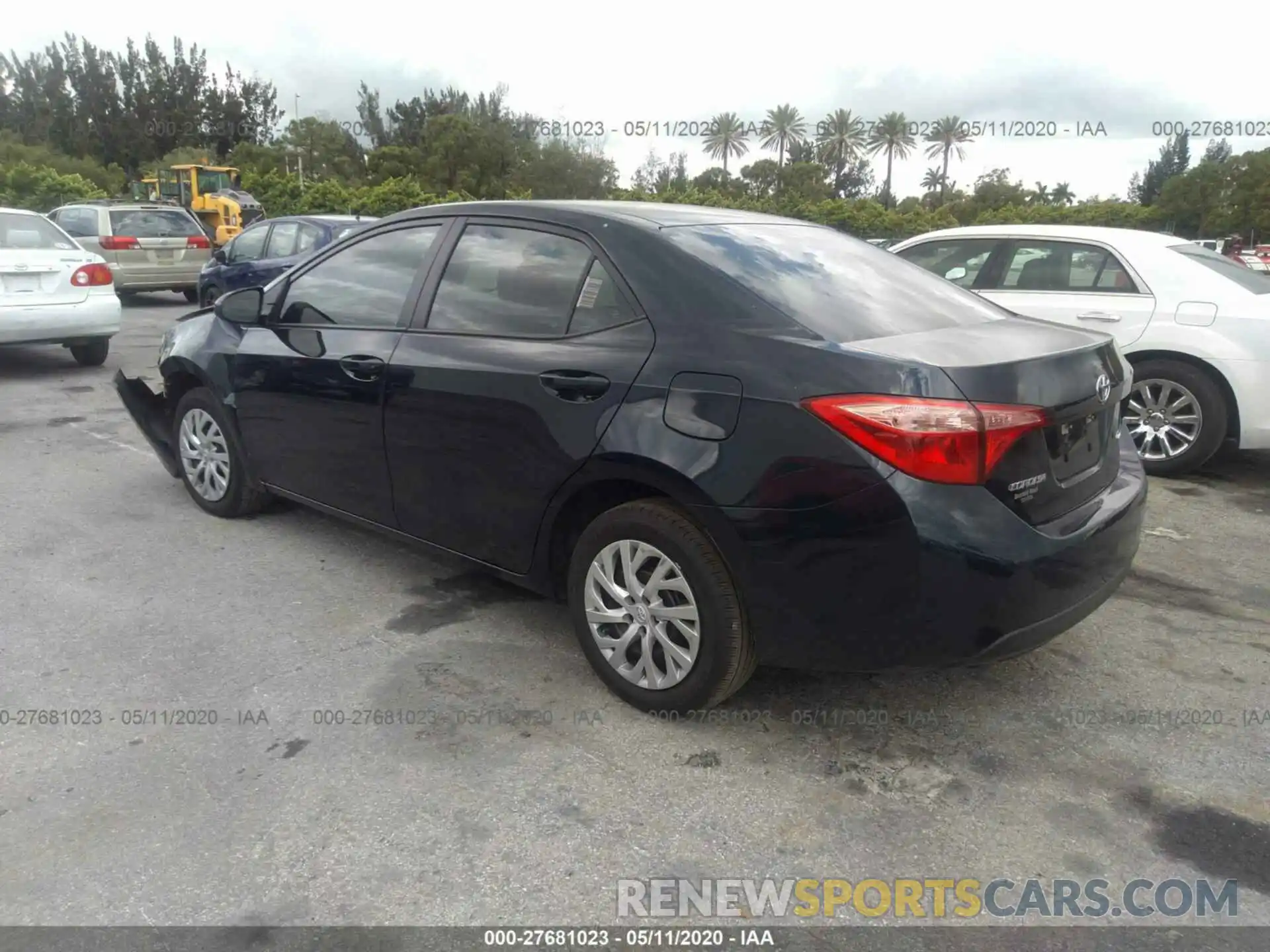 3 Photograph of a damaged car 5YFBURHE6KP946176 TOYOTA COROLLA 2019