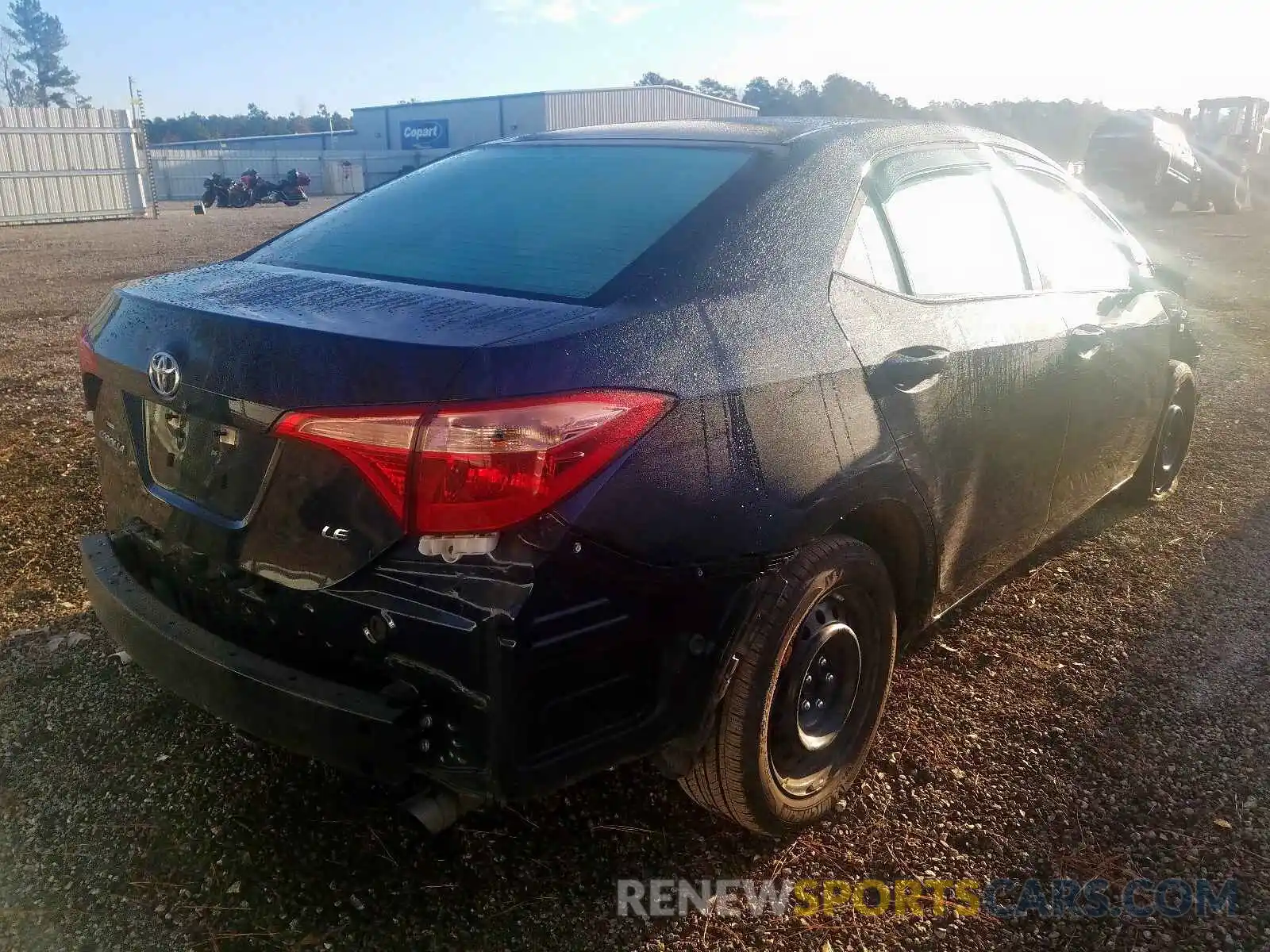 4 Photograph of a damaged car 5YFBURHE6KP946193 TOYOTA COROLLA 2019