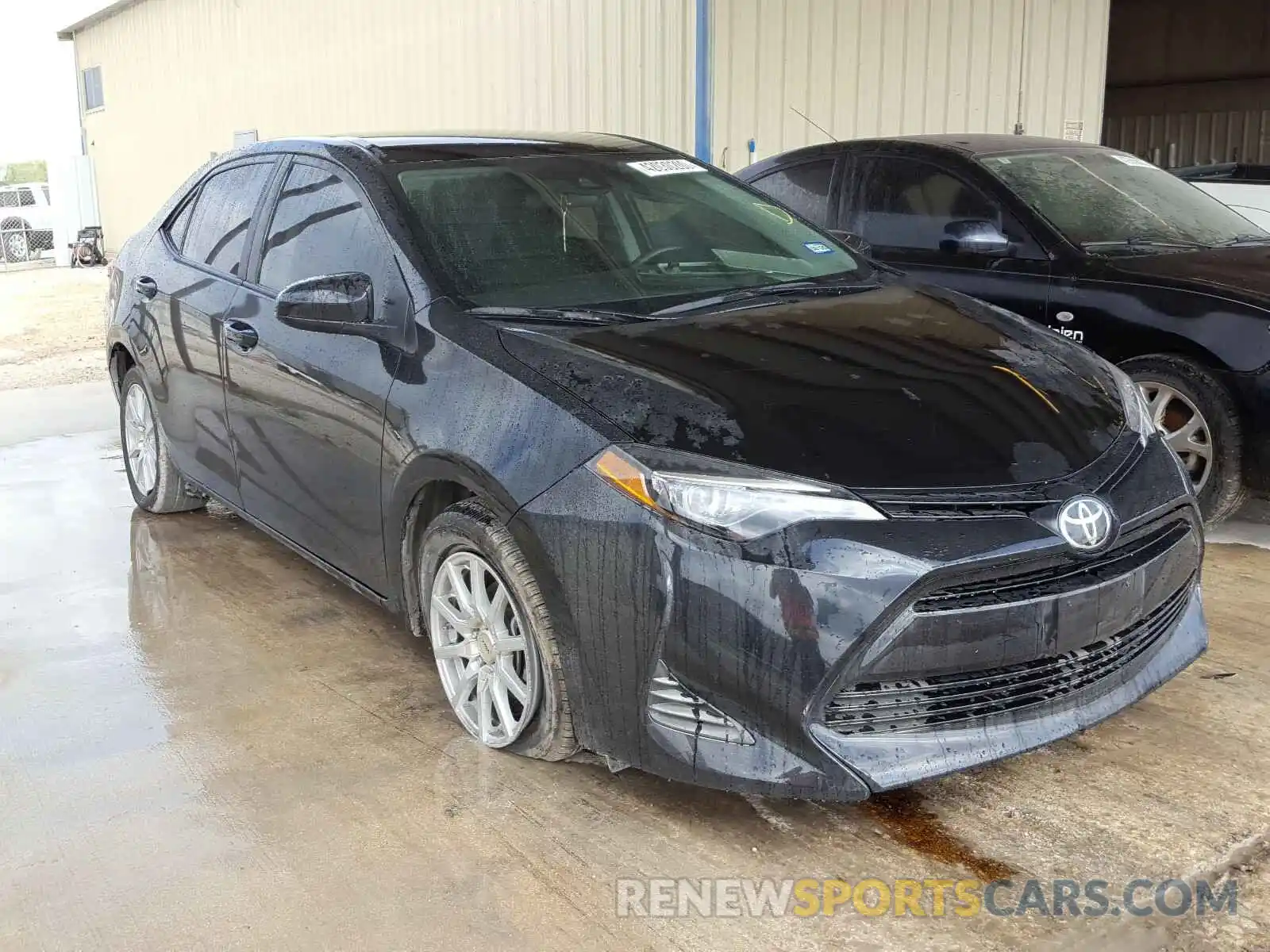 1 Photograph of a damaged car 5YFBURHE6KP946582 TOYOTA COROLLA 2019