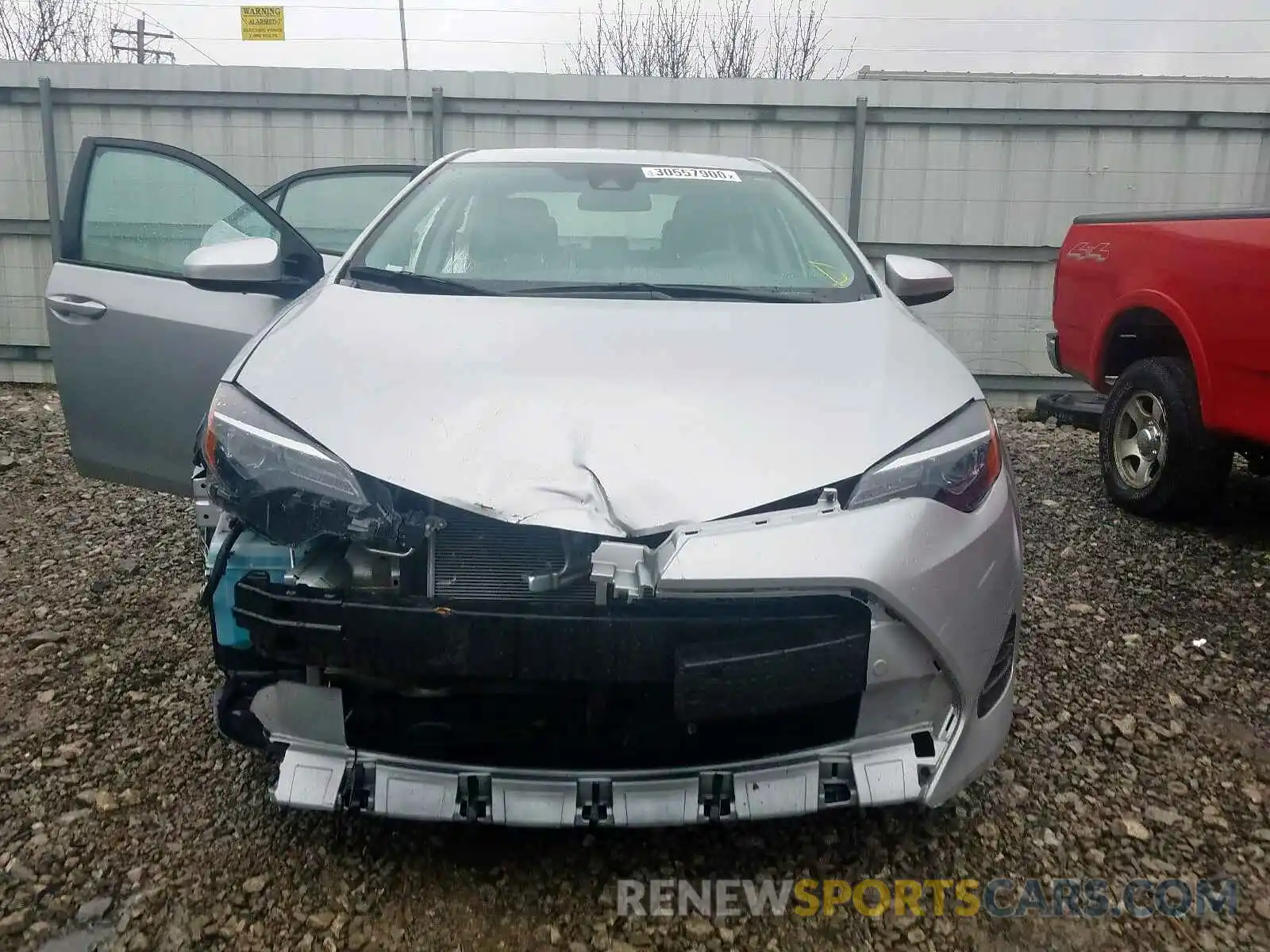 9 Photograph of a damaged car 5YFBURHE6KP947229 TOYOTA COROLLA 2019