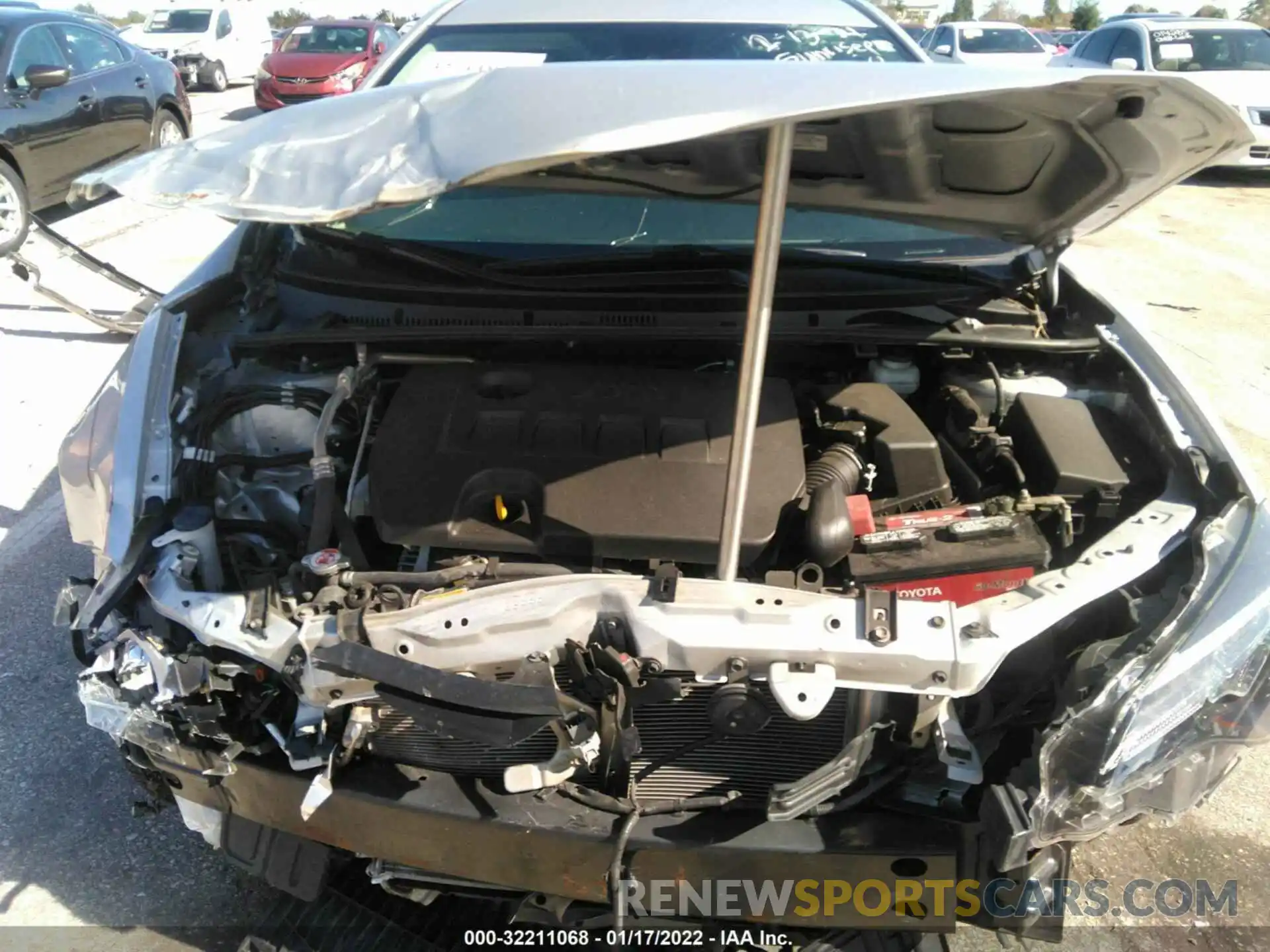 10 Photograph of a damaged car 5YFBURHE6KP949188 TOYOTA COROLLA 2019