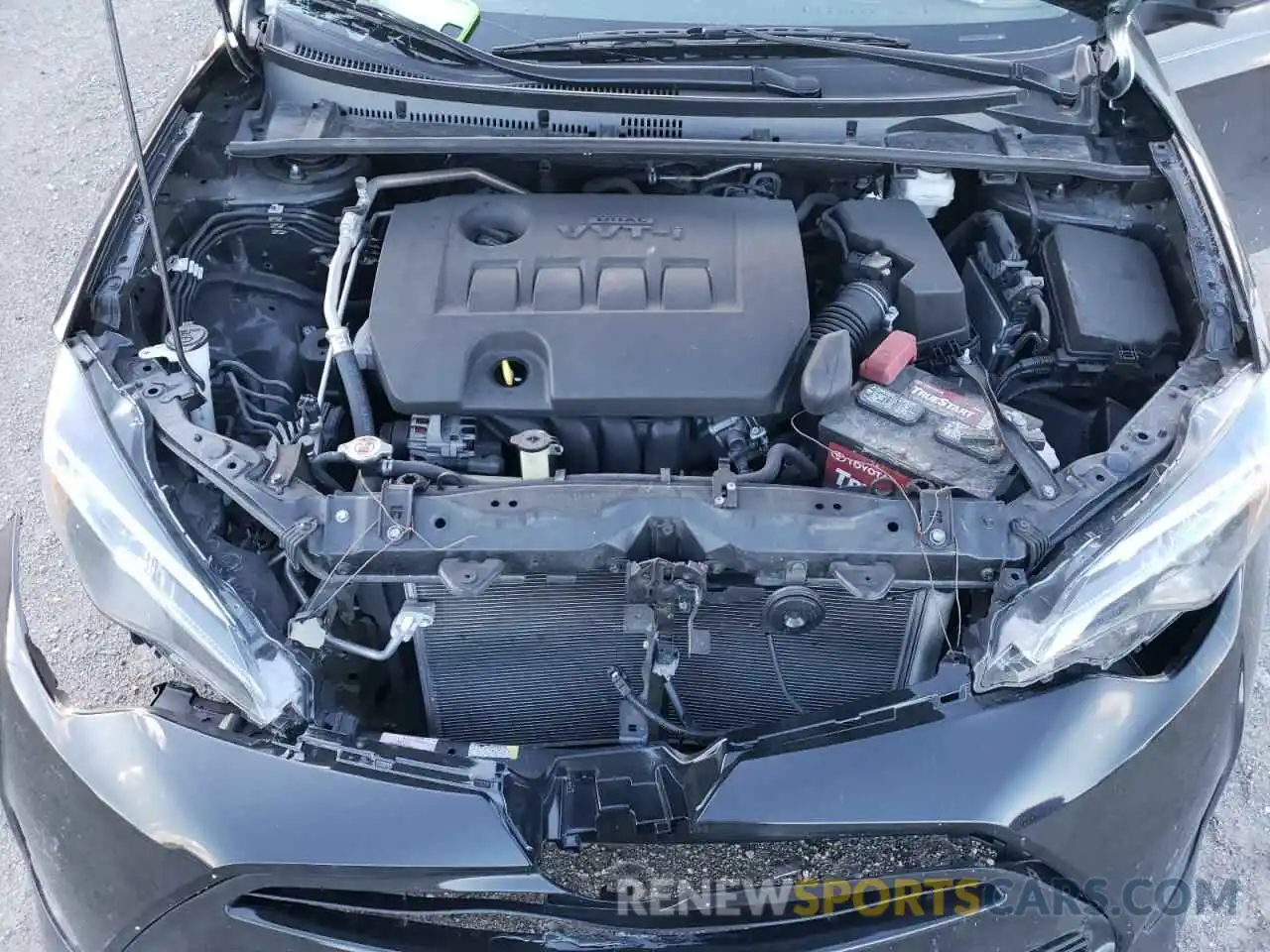 7 Photograph of a damaged car 5YFBURHE6KP949224 TOYOTA COROLLA 2019