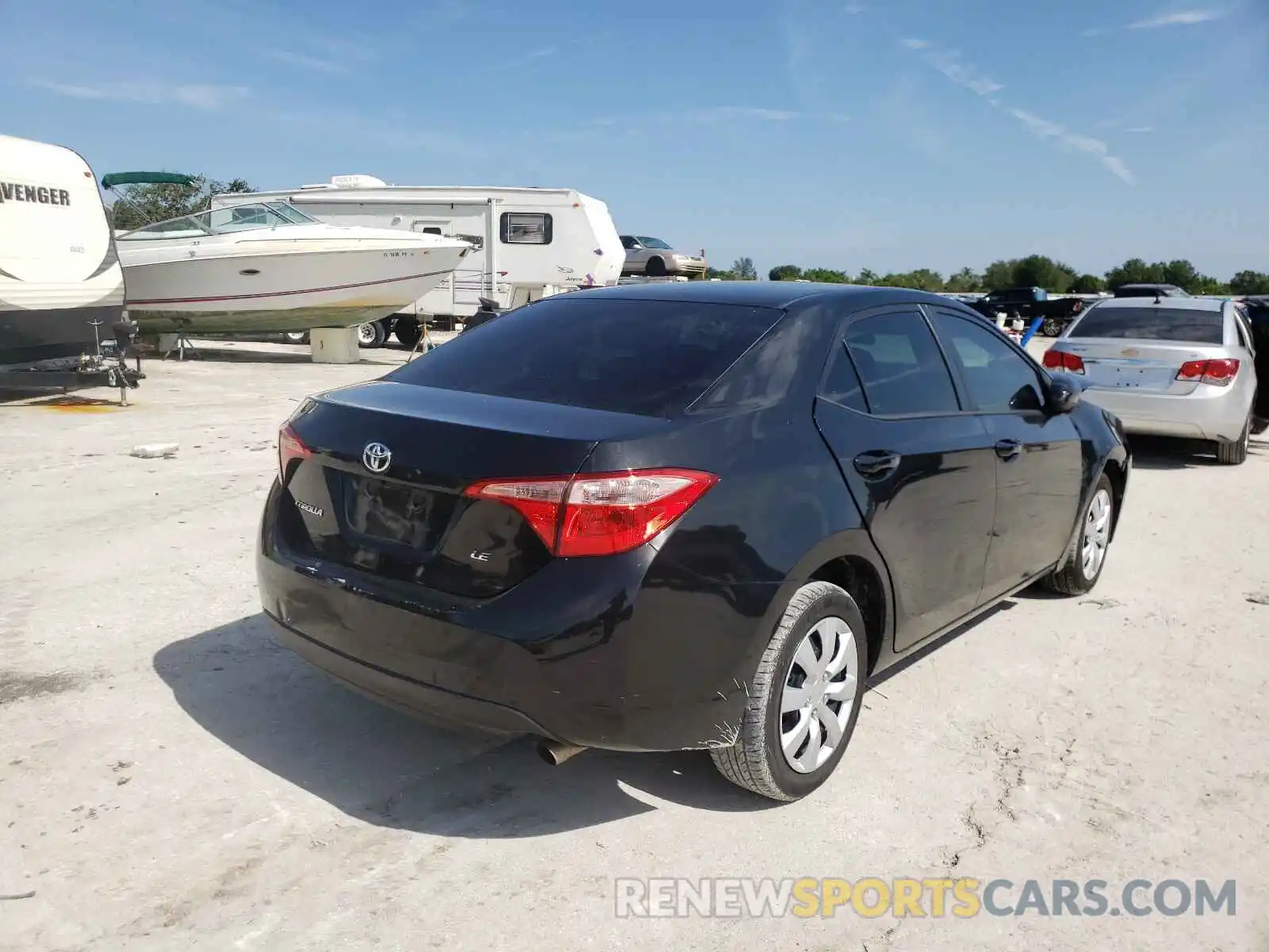 4 Photograph of a damaged car 5YFBURHE7KP856731 TOYOTA COROLLA 2019