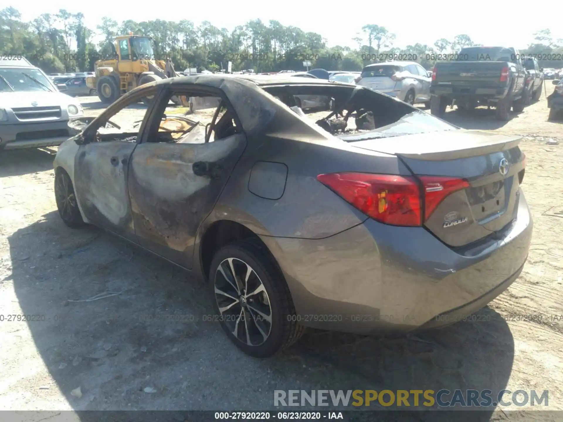 3 Photograph of a damaged car 5YFBURHE7KP856809 TOYOTA COROLLA 2019