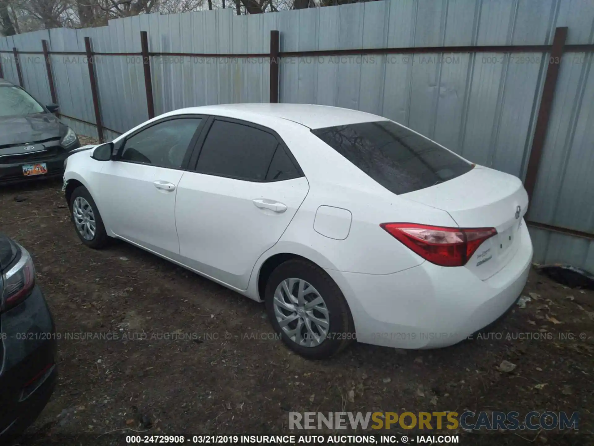 3 Photograph of a damaged car 5YFBURHE7KP856812 TOYOTA COROLLA 2019