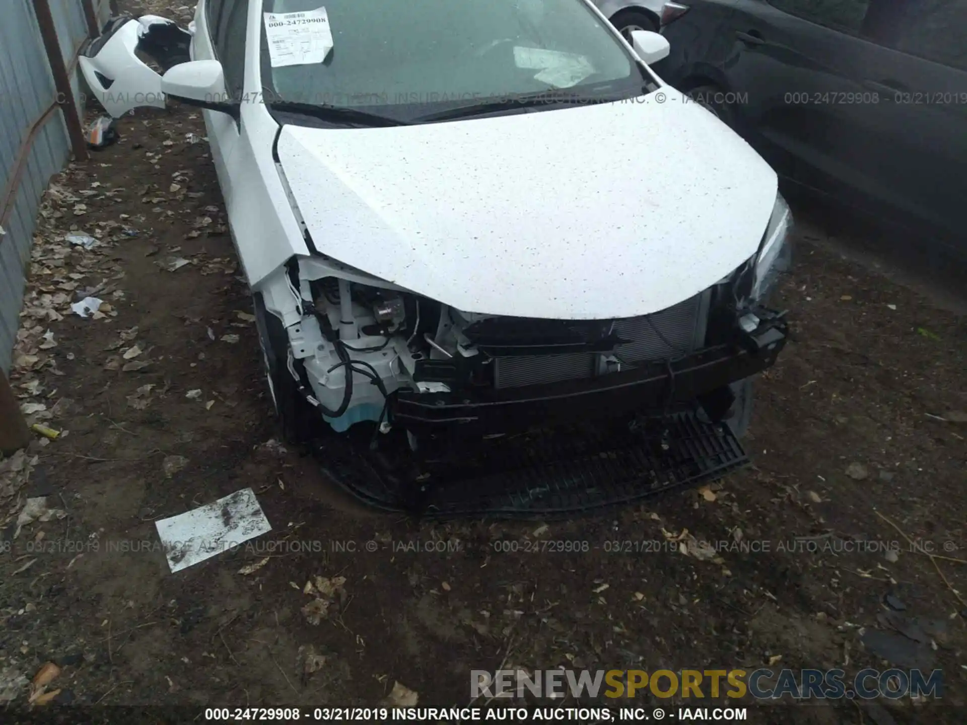 6 Photograph of a damaged car 5YFBURHE7KP856812 TOYOTA COROLLA 2019