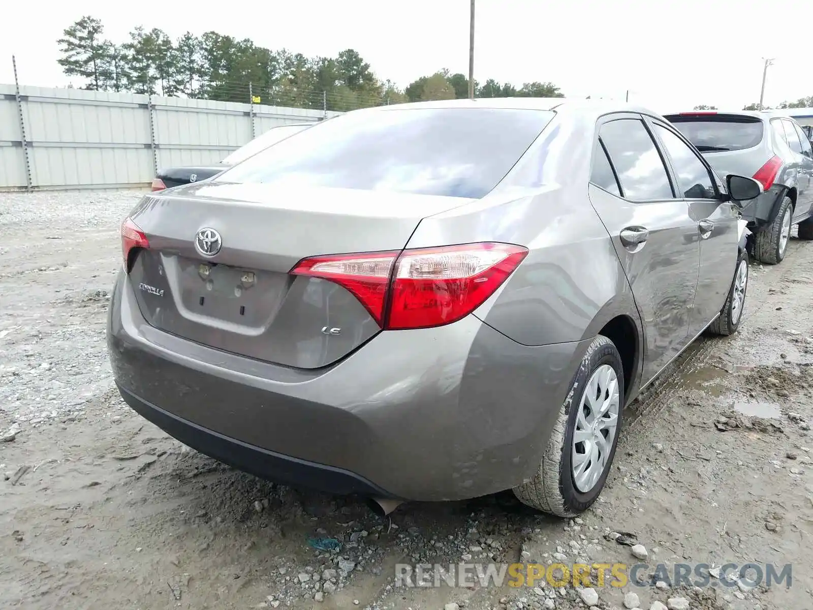 4 Photograph of a damaged car 5YFBURHE7KP856857 TOYOTA COROLLA 2019