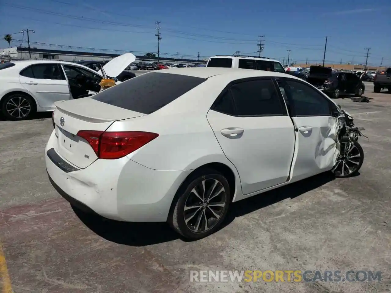 4 Photograph of a damaged car 5YFBURHE7KP856938 TOYOTA COROLLA 2019