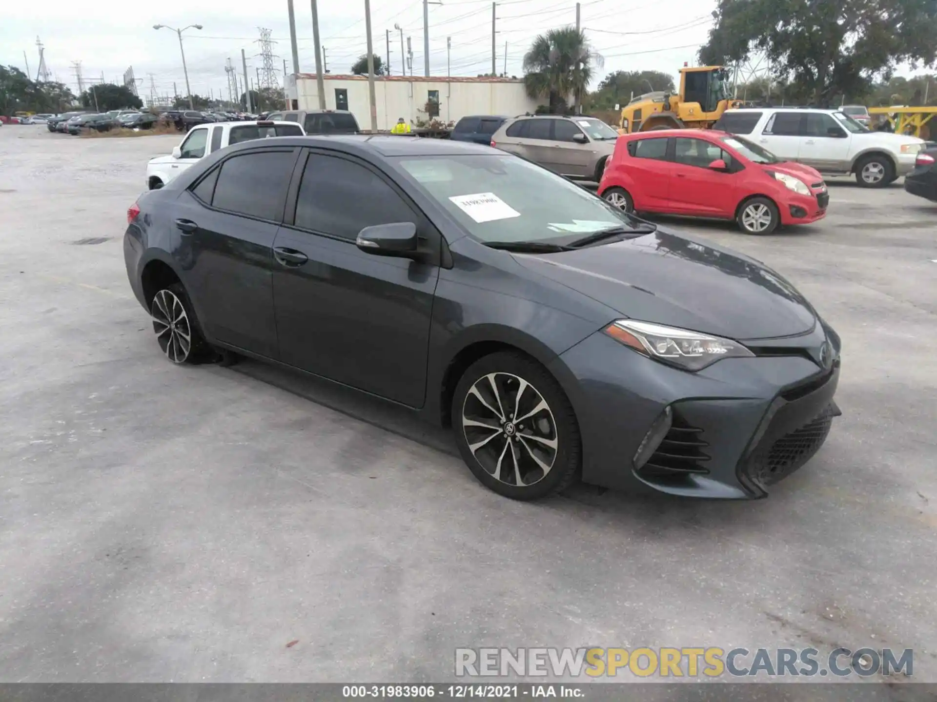 1 Photograph of a damaged car 5YFBURHE7KP857085 TOYOTA COROLLA 2019