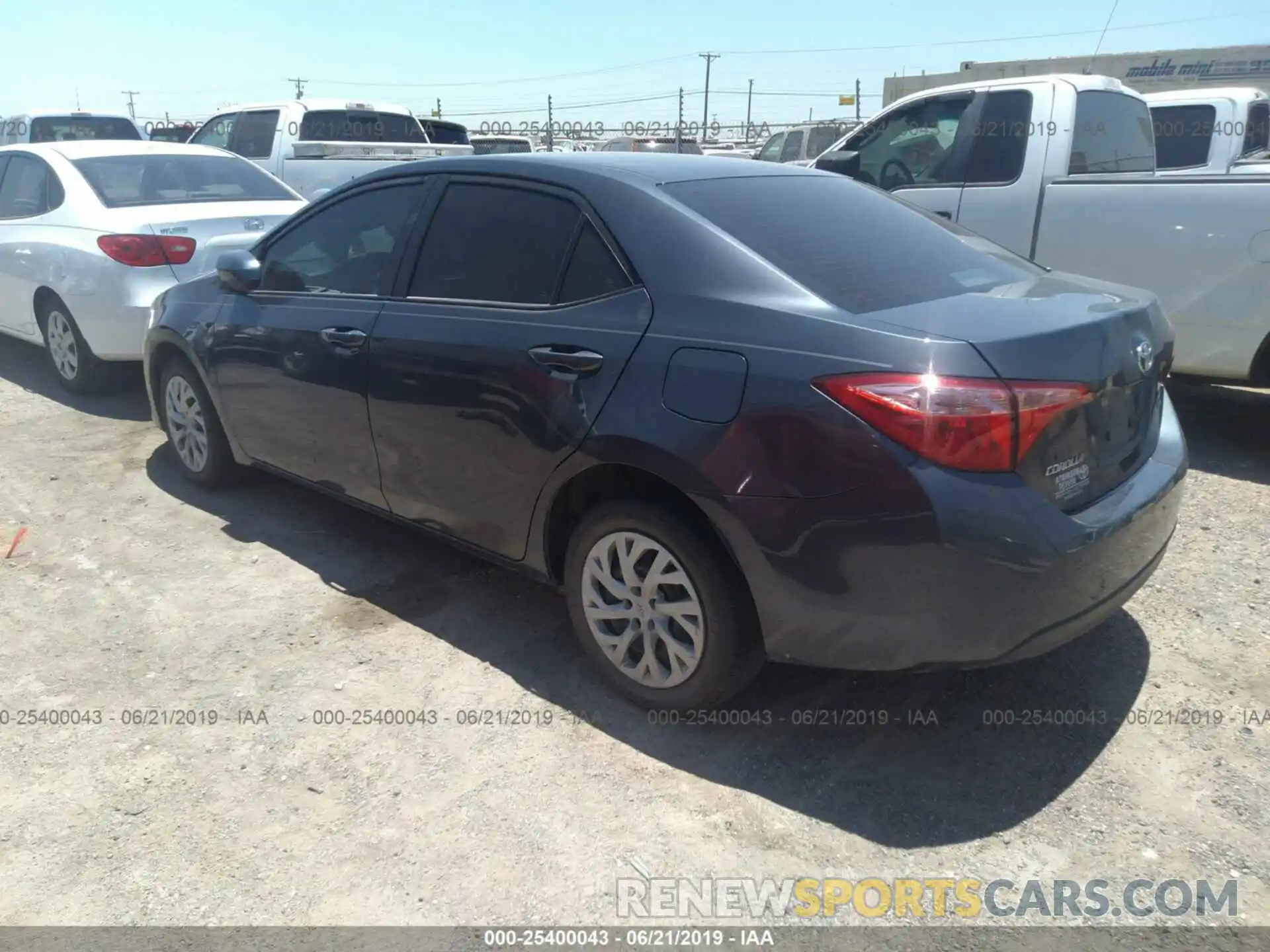 3 Photograph of a damaged car 5YFBURHE7KP857202 TOYOTA COROLLA 2019