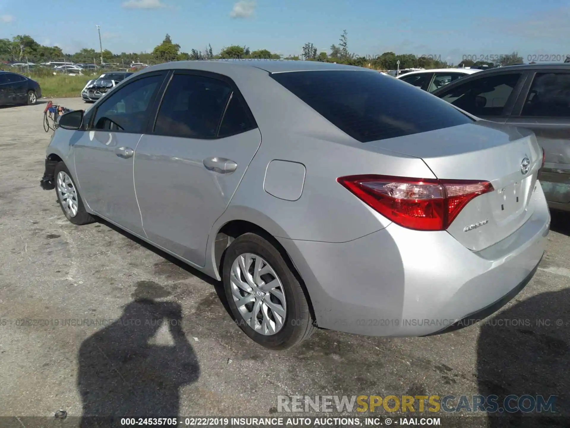 3 Photograph of a damaged car 5YFBURHE7KP857930 TOYOTA COROLLA 2019