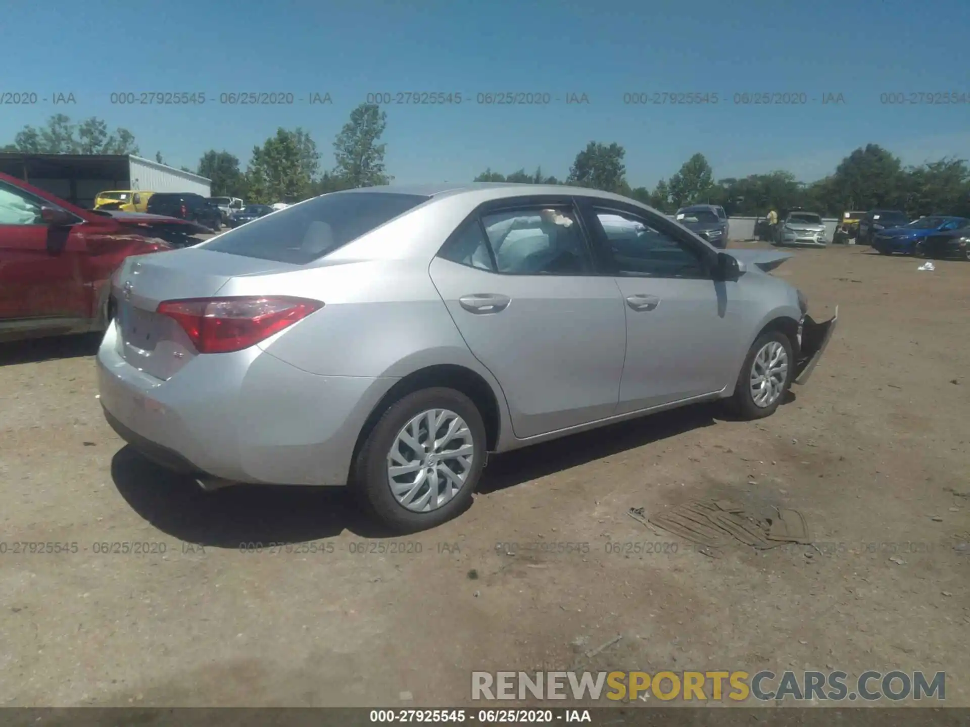 4 Photograph of a damaged car 5YFBURHE7KP858026 TOYOTA COROLLA 2019