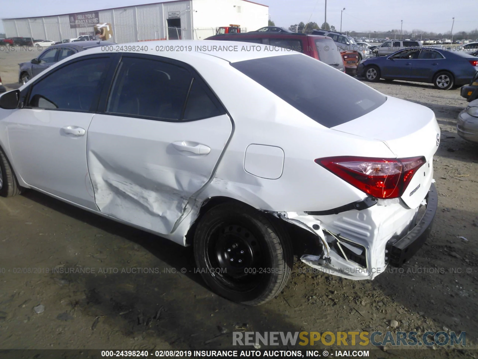 6 Photograph of a damaged car 5YFBURHE7KP859208 TOYOTA COROLLA 2019