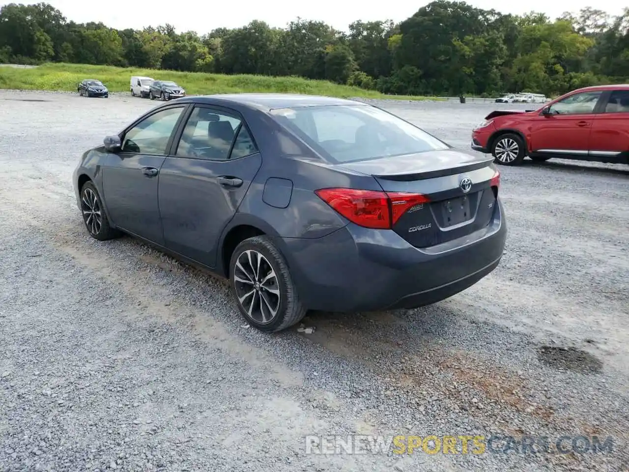 3 Photograph of a damaged car 5YFBURHE7KP859354 TOYOTA COROLLA 2019