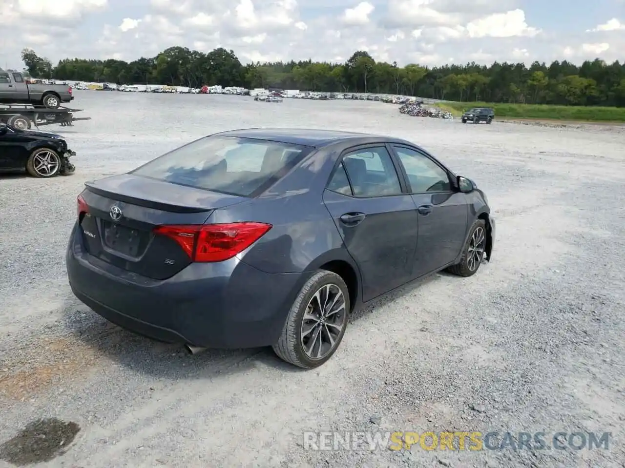 4 Photograph of a damaged car 5YFBURHE7KP859354 TOYOTA COROLLA 2019