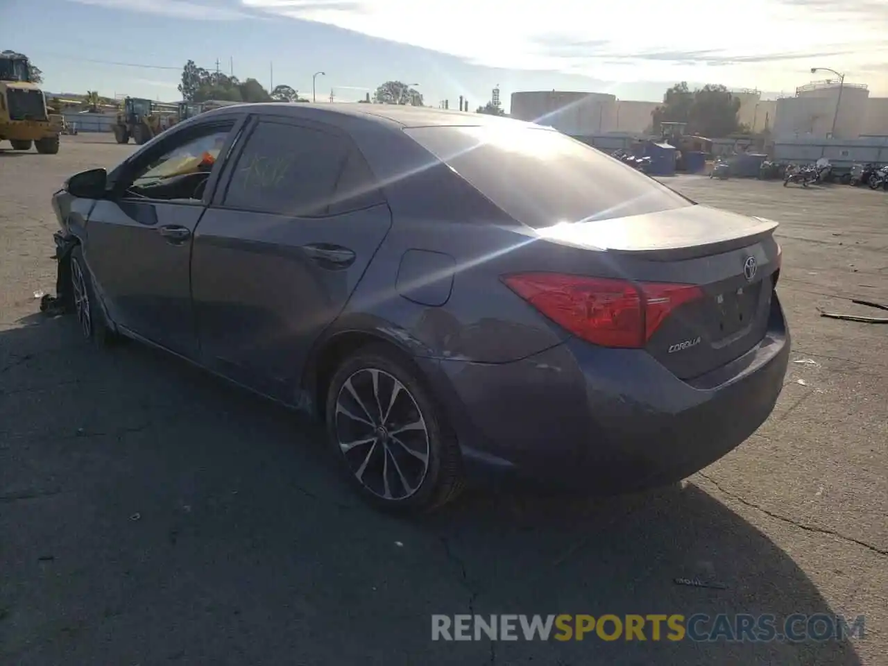 3 Photograph of a damaged car 5YFBURHE7KP859435 TOYOTA COROLLA 2019