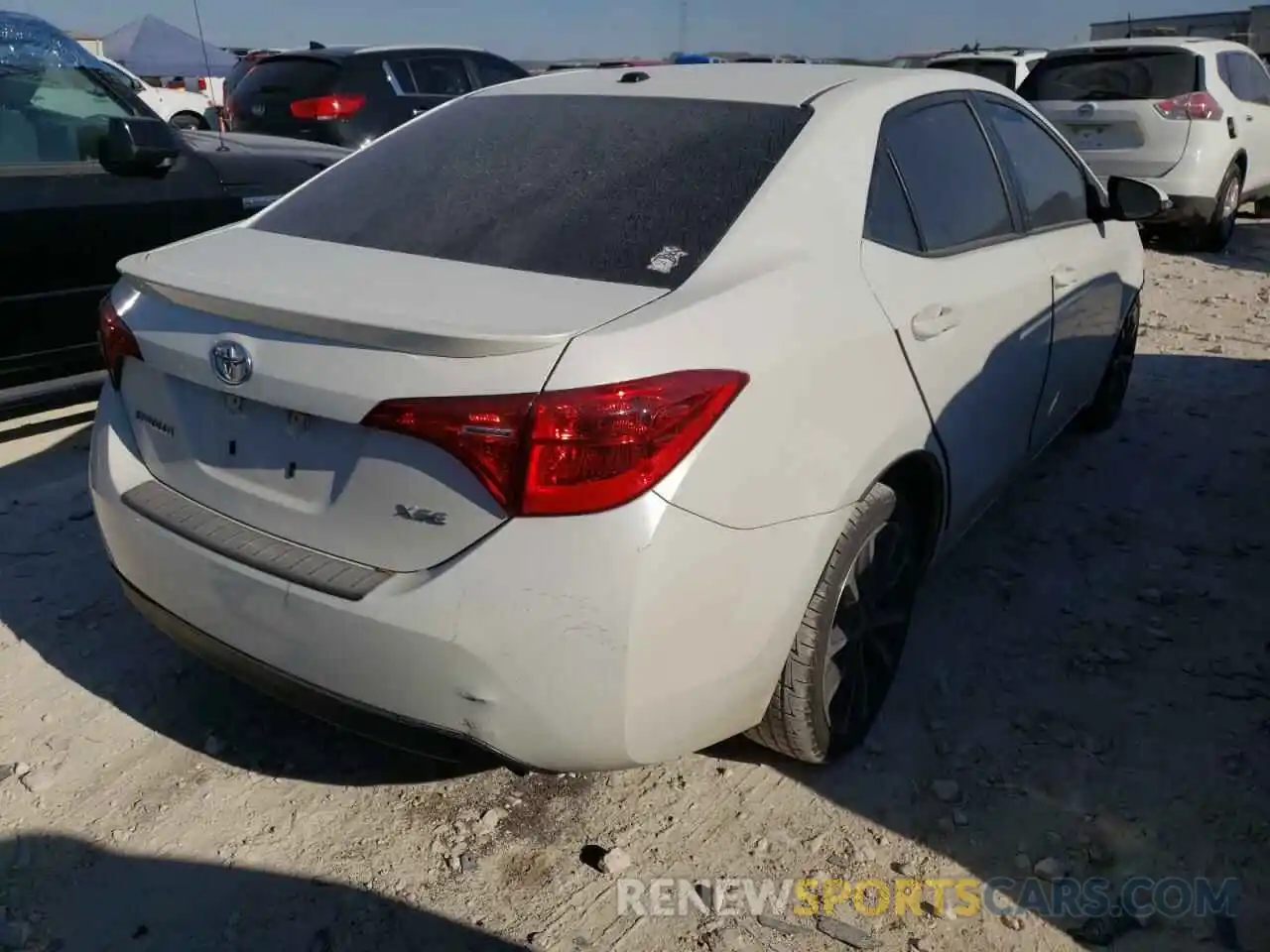 4 Photograph of a damaged car 5YFBURHE7KP859757 TOYOTA COROLLA 2019