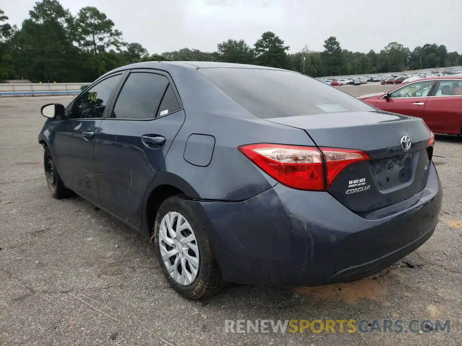 3 Photograph of a damaged car 5YFBURHE7KP859824 TOYOTA COROLLA 2019