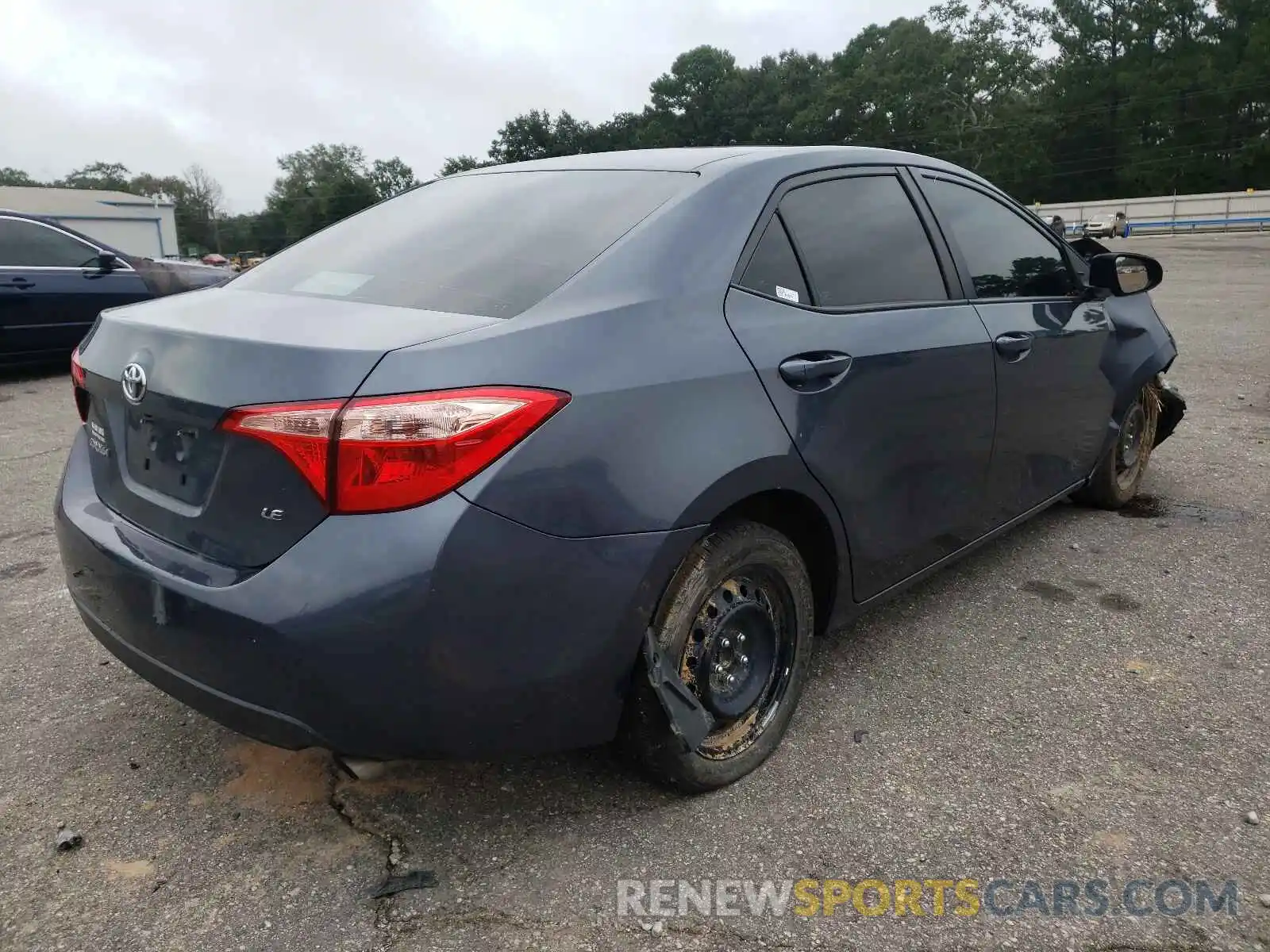 4 Photograph of a damaged car 5YFBURHE7KP859824 TOYOTA COROLLA 2019